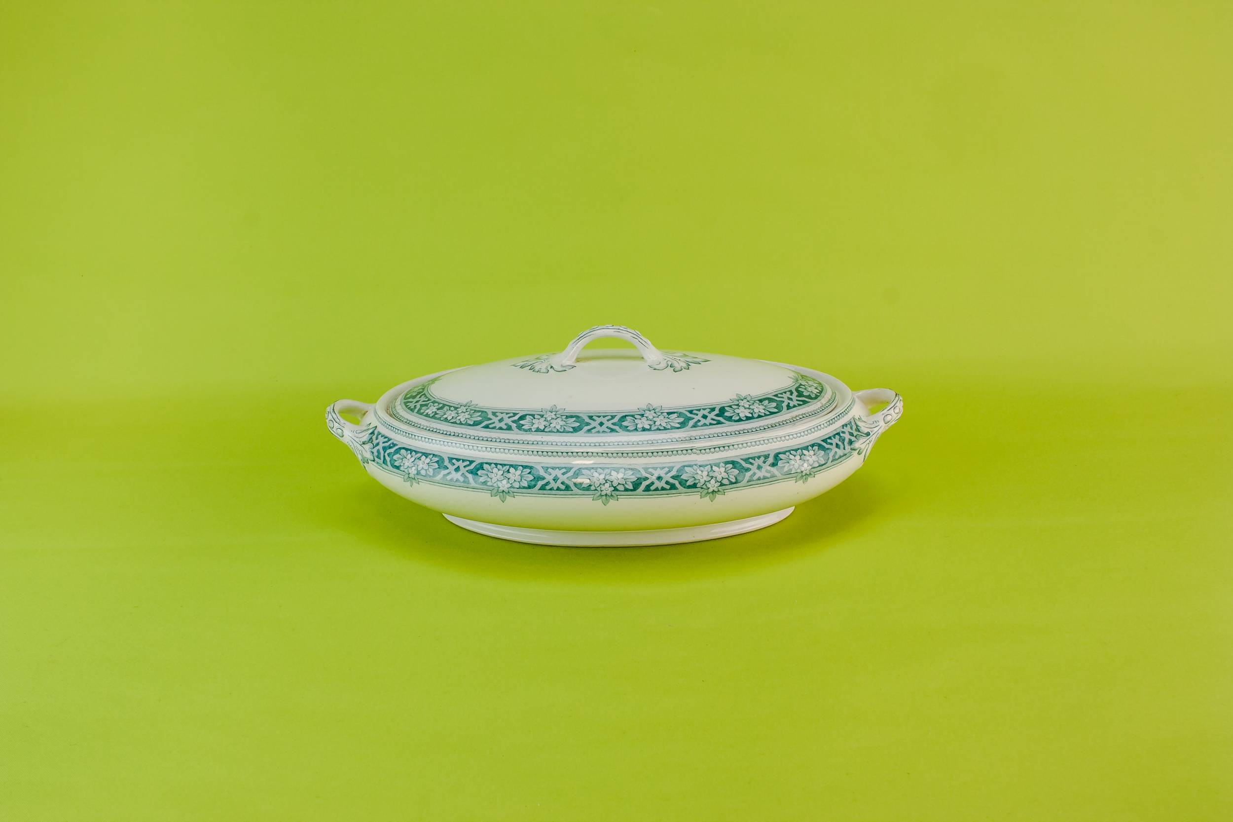 Antique Neo-Classical Alfred — Alfred Meakin pottery tureen