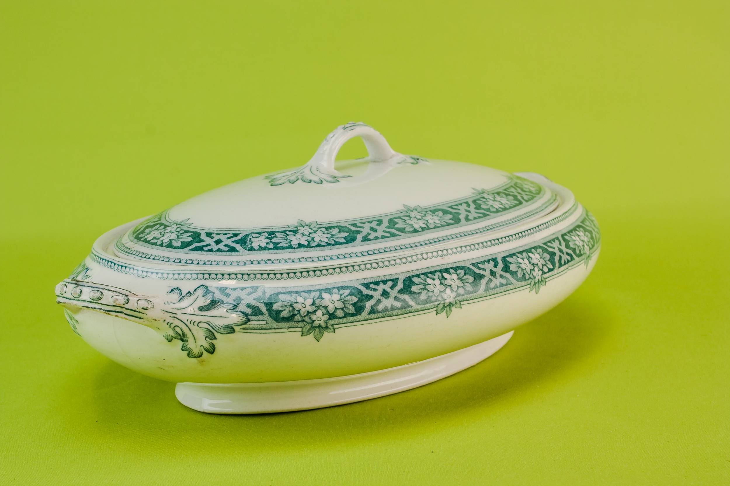 Antique Neo-Classical Alfred — Alfred Meakin pottery tureen 2