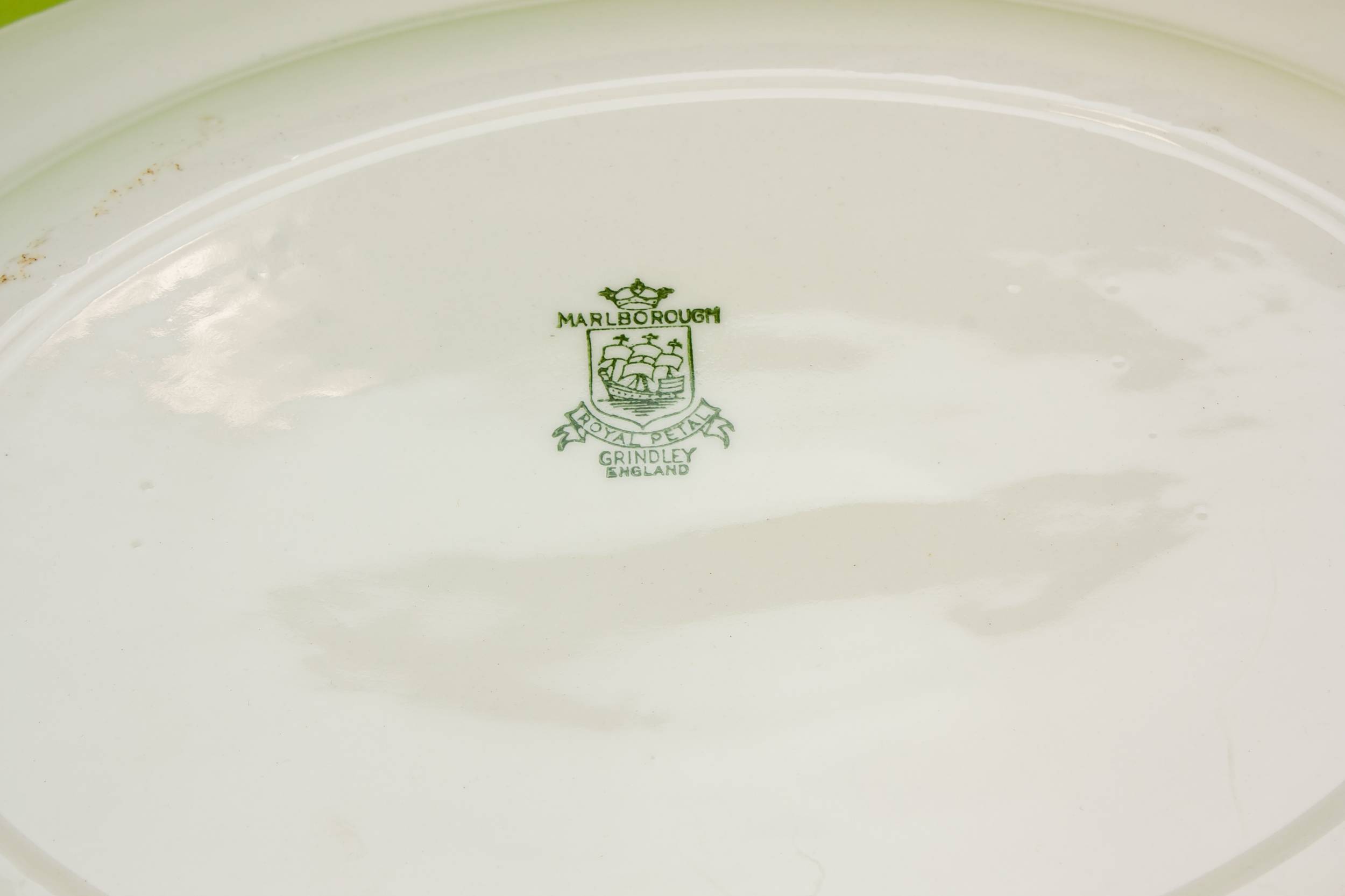 Mid-Century Modern Blue — Large serving platter 2