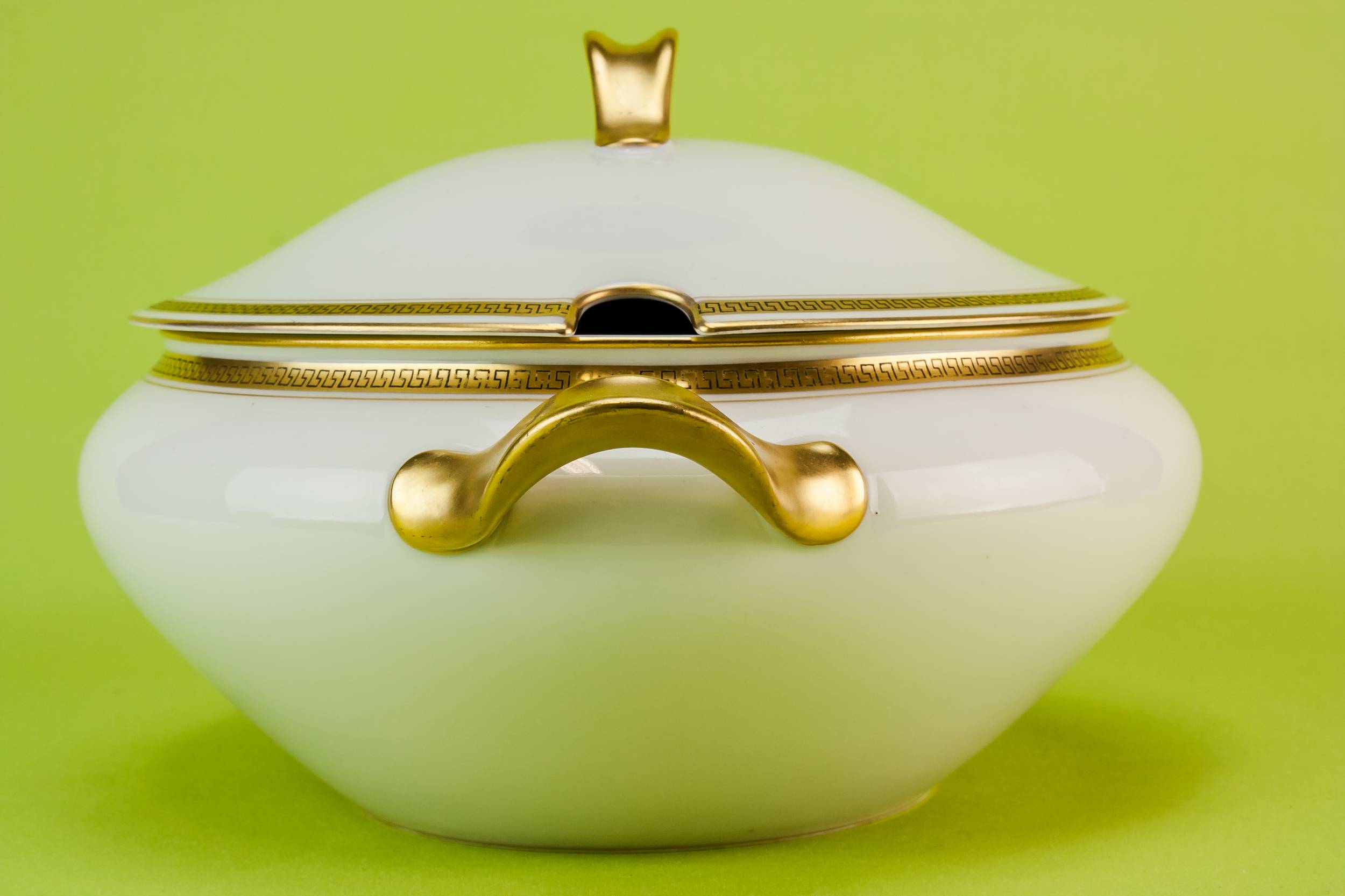 Art Deco Gold — Limoges Haviland tureen 3
