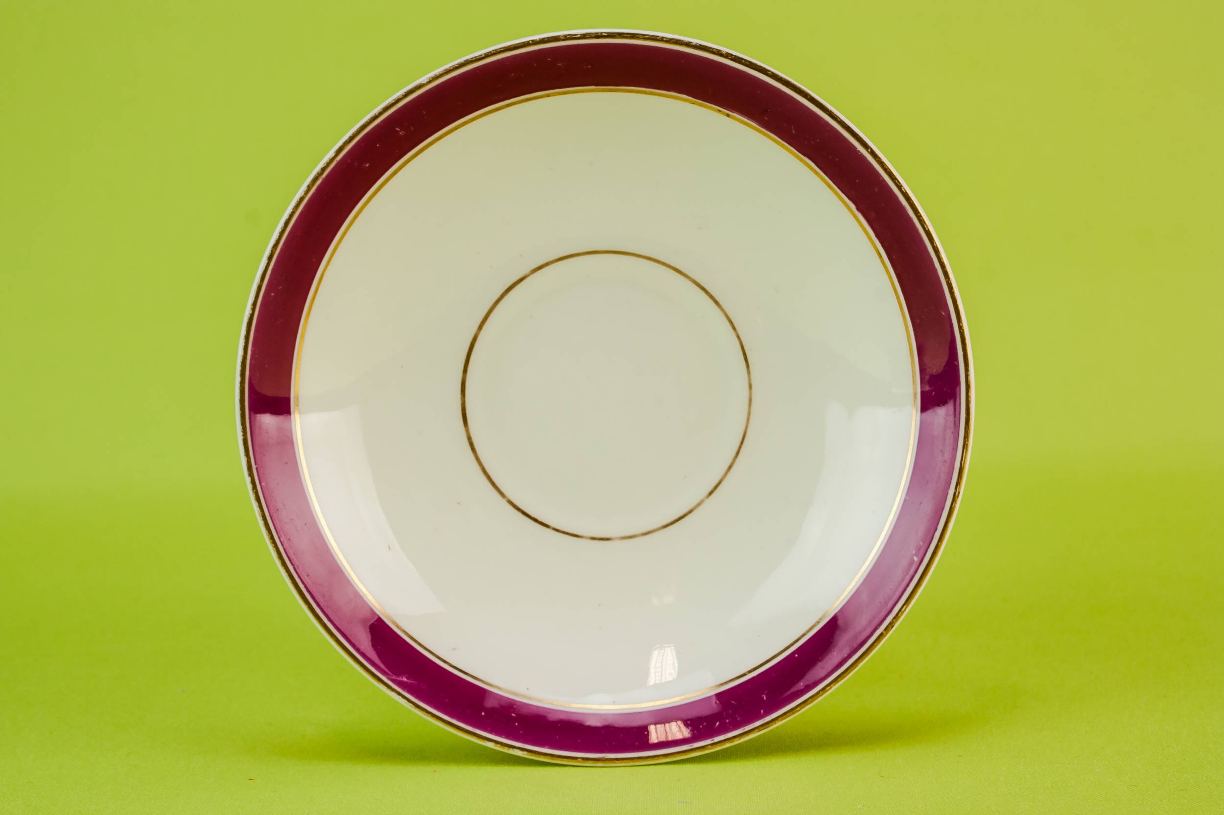 Harlequin Tea Saucers — 6 harlequin tea saucers 6