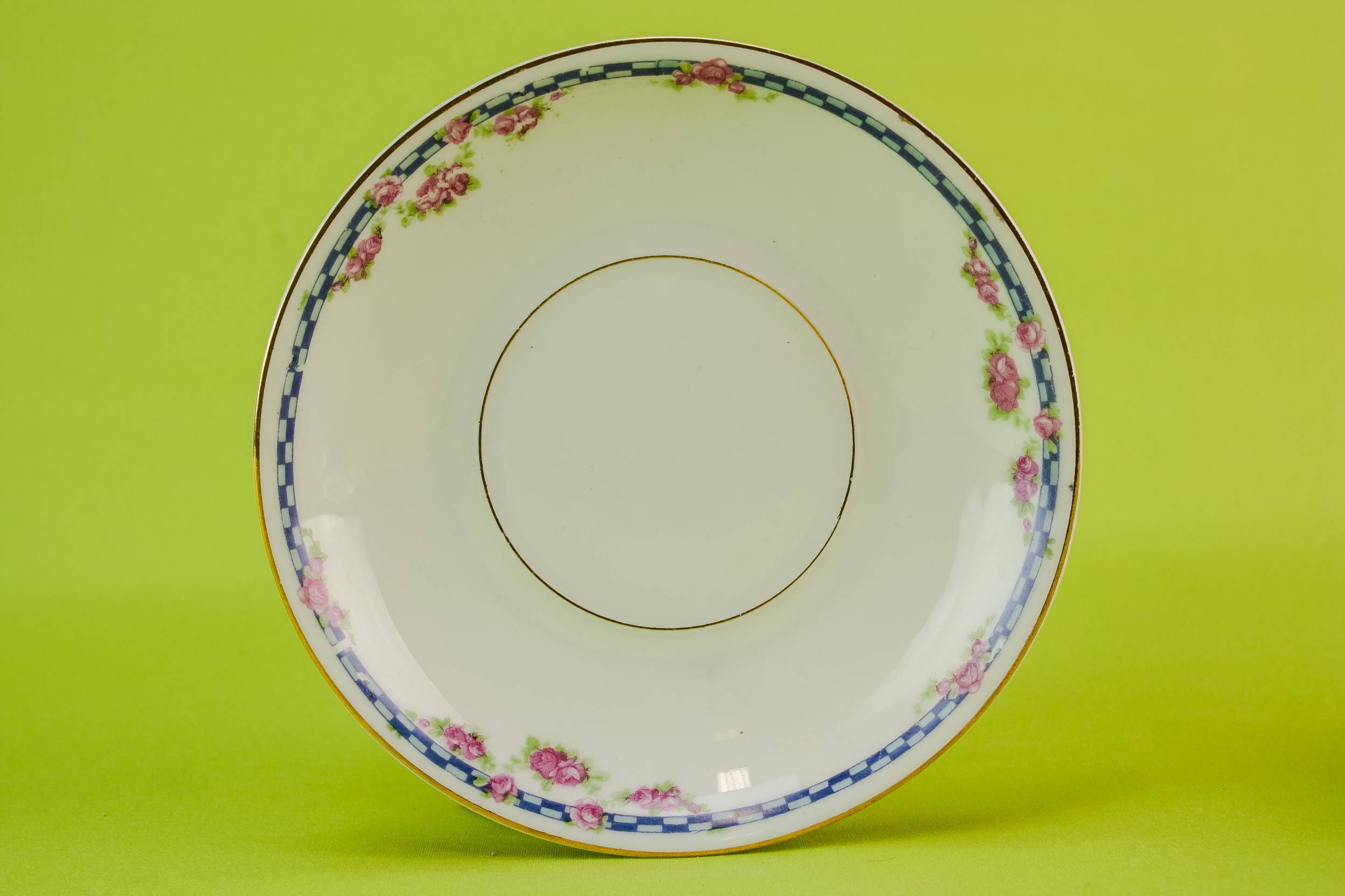 Antique Edwardian PLATES — 6 Edwardian bone china plates 1