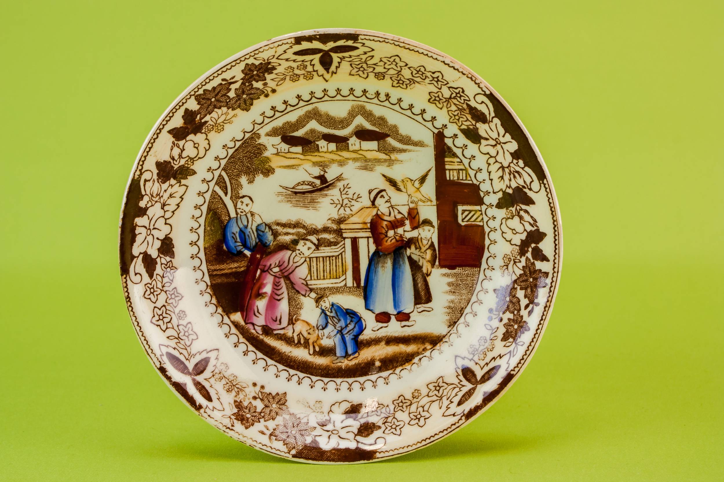 Harlequin Tea Saucers — 6 harlequin tea saucers 3