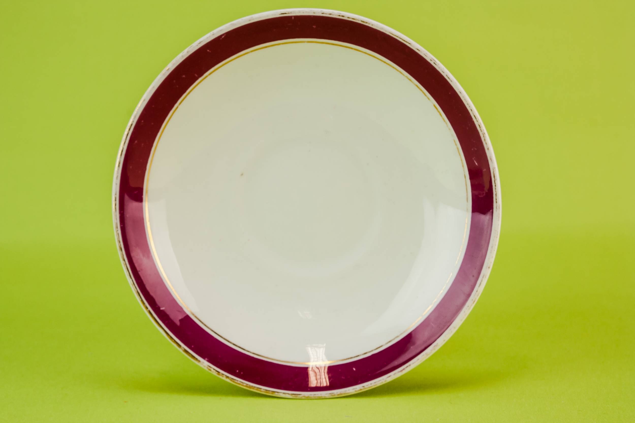 Harlequin Tea Saucers — 6 harlequin tea saucers 4