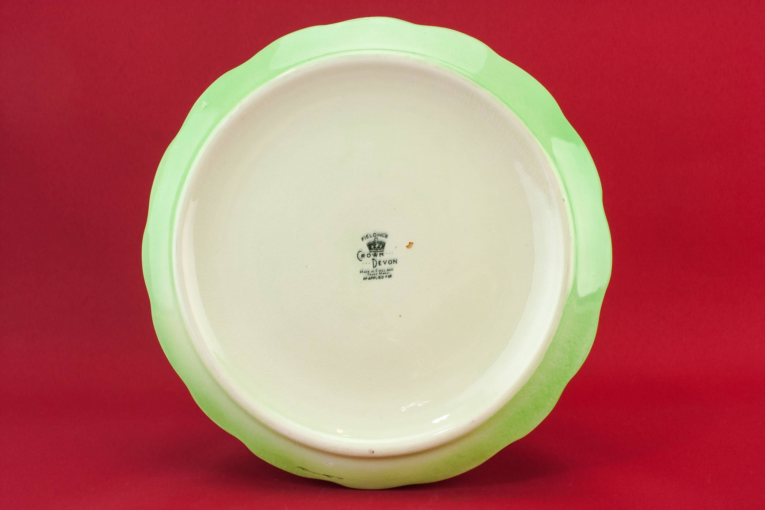Vintage Mid-Century Modern — Fieldings pottery serving dish 2