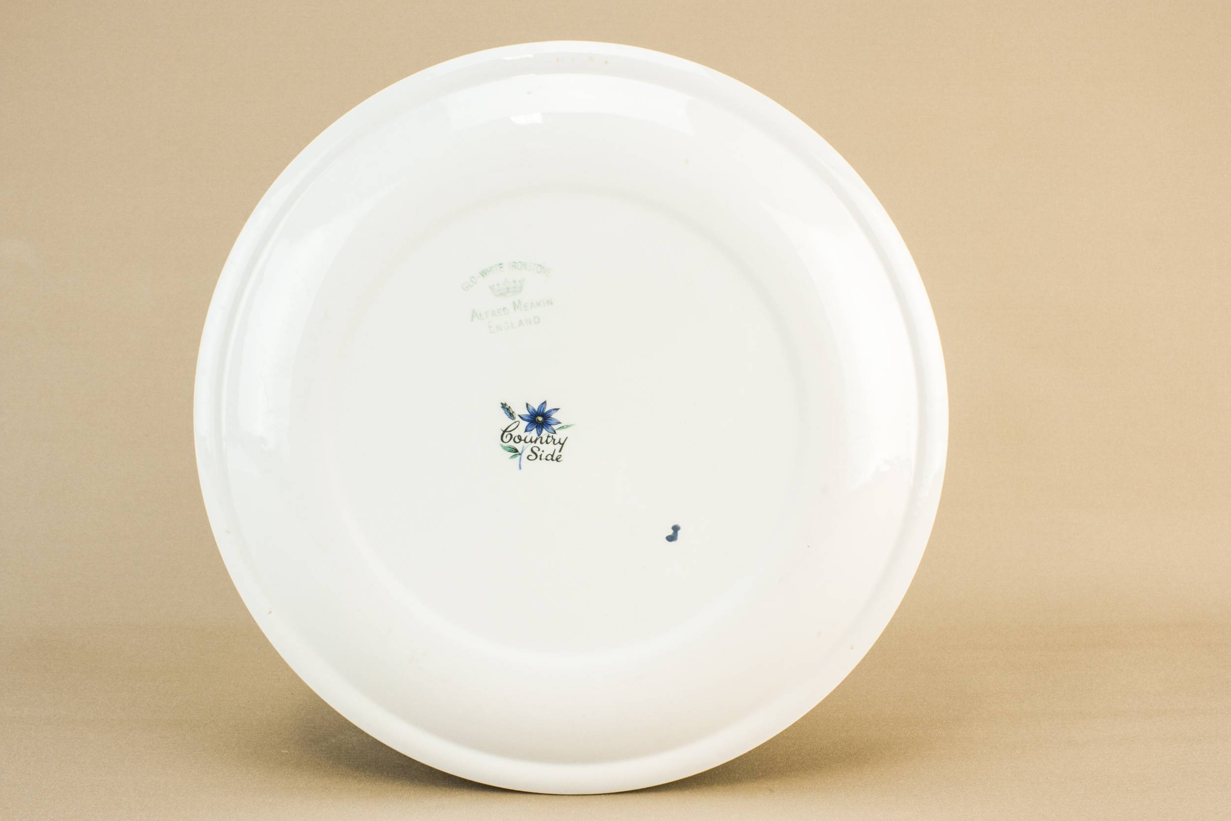 Vintage Beautiful Meakin — 8 Meakin pottery dinner plates 2