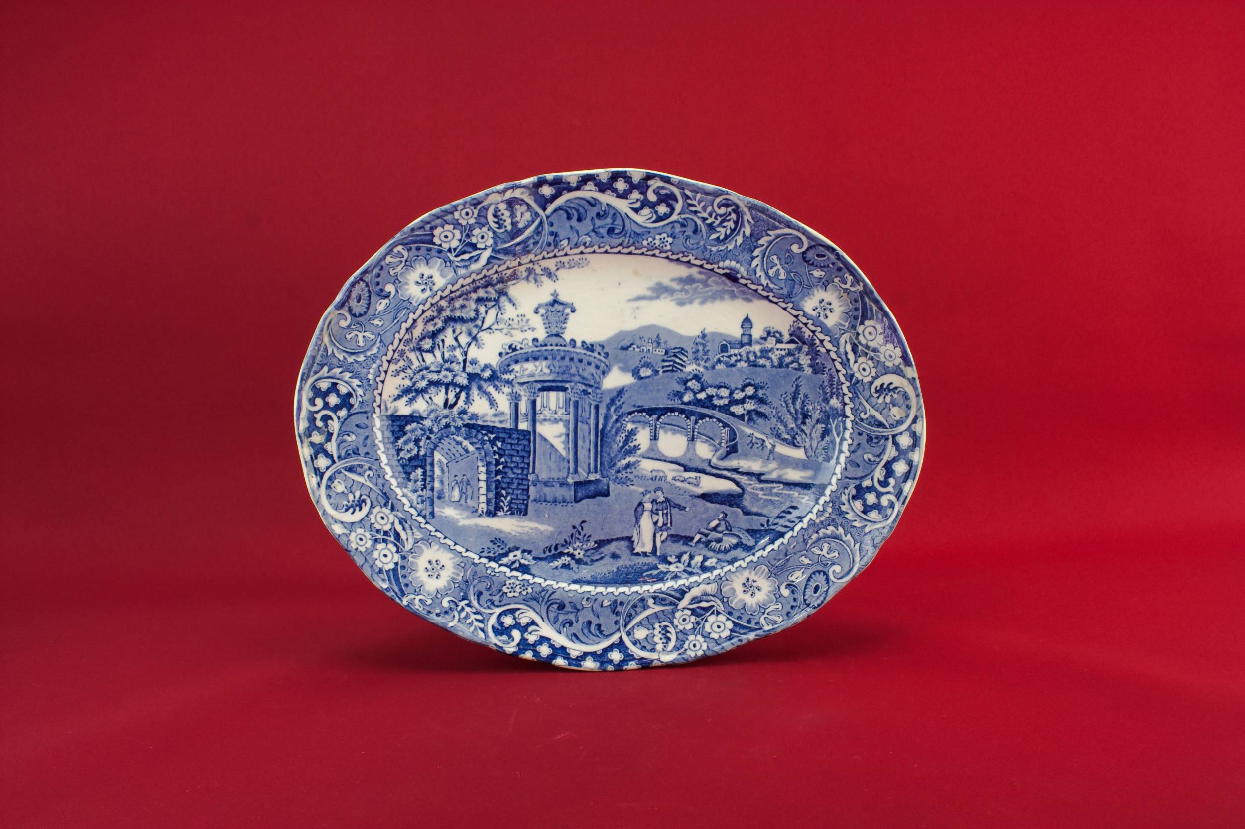 Shabby Chic Pottery — Midwinter pottery platter