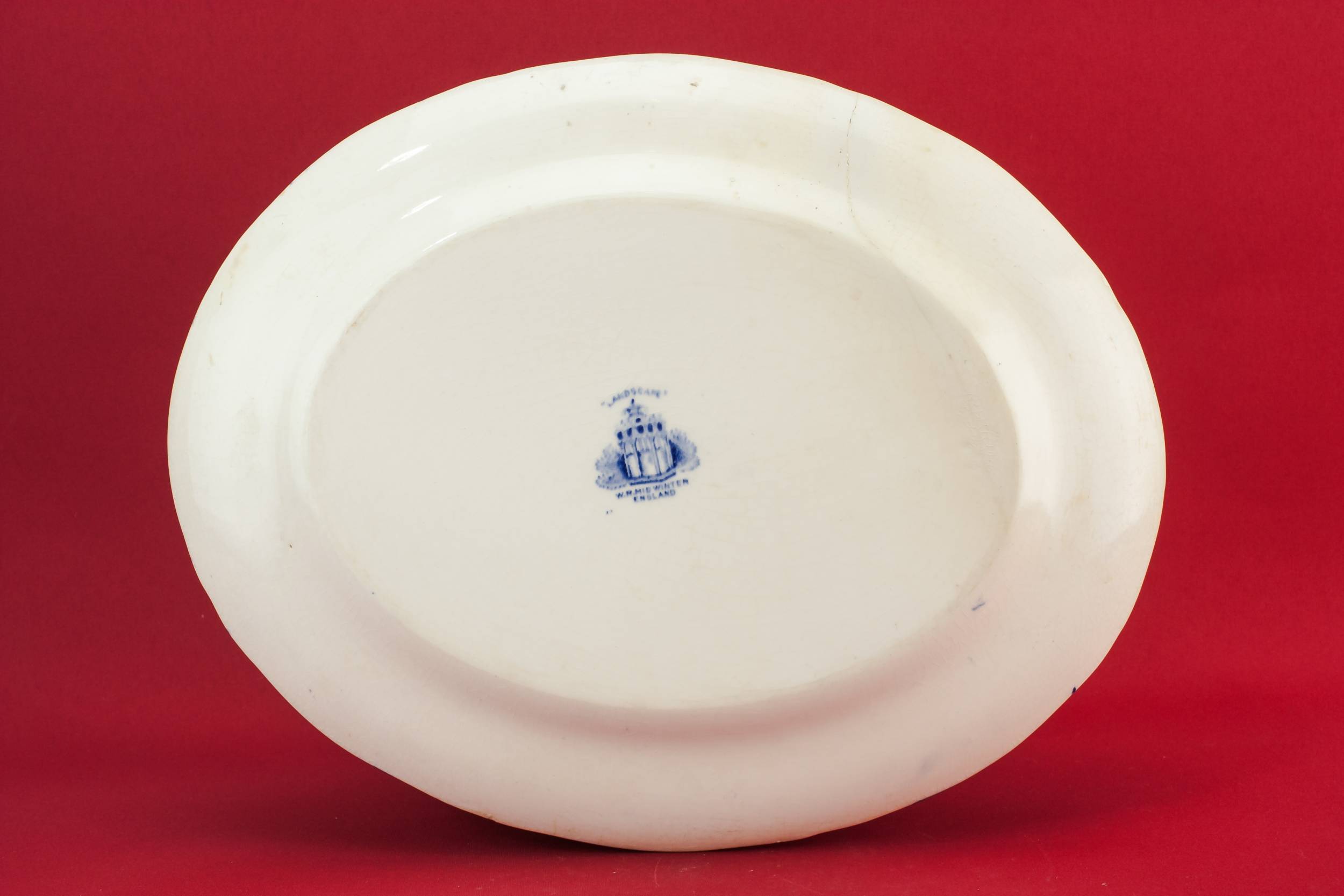 Shabby Chic Pottery — Midwinter pottery platter 2