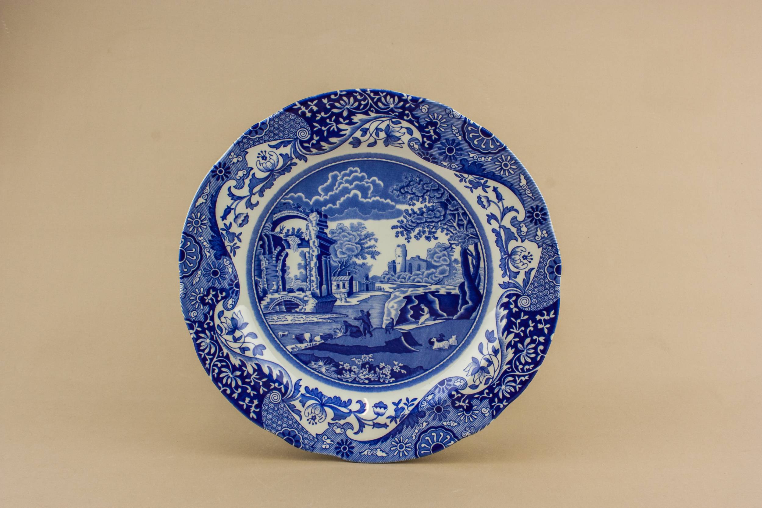 Retro Pottery Spodes — Blue and white bowl