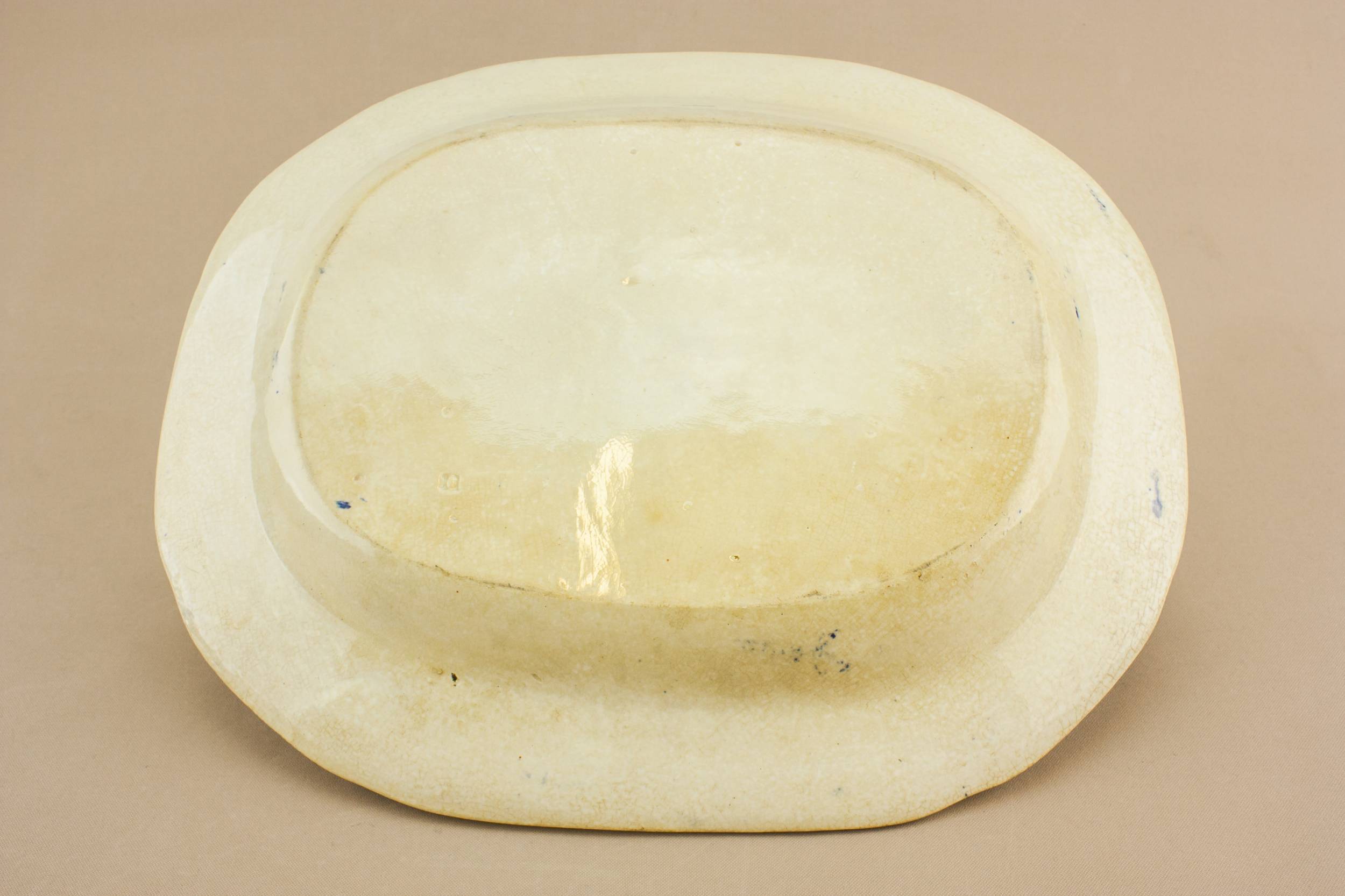 Opulent Medium Willow — Blue and white platter 2