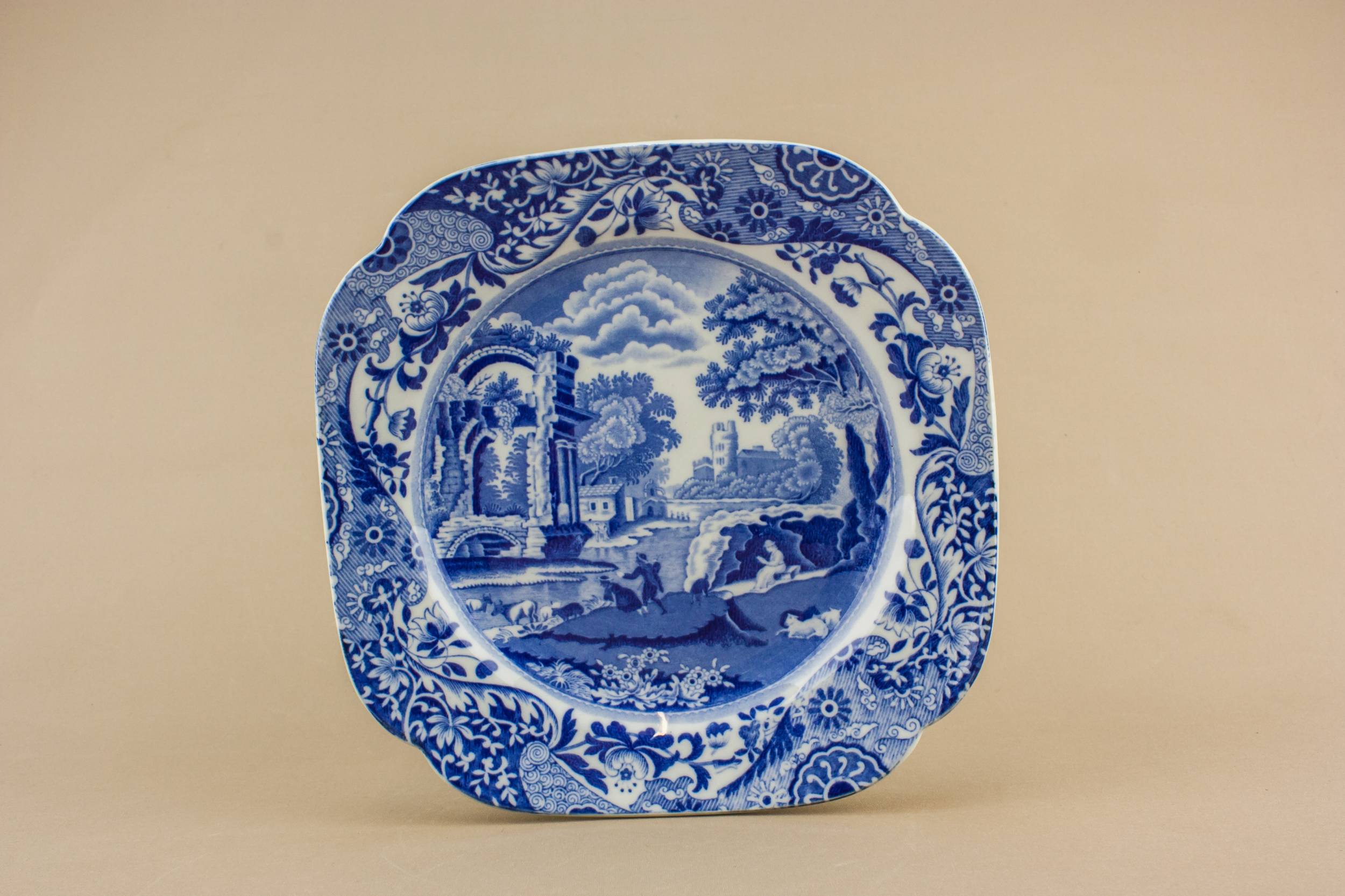 Vintage Pottery Copeland — Copeland pottery serving dish