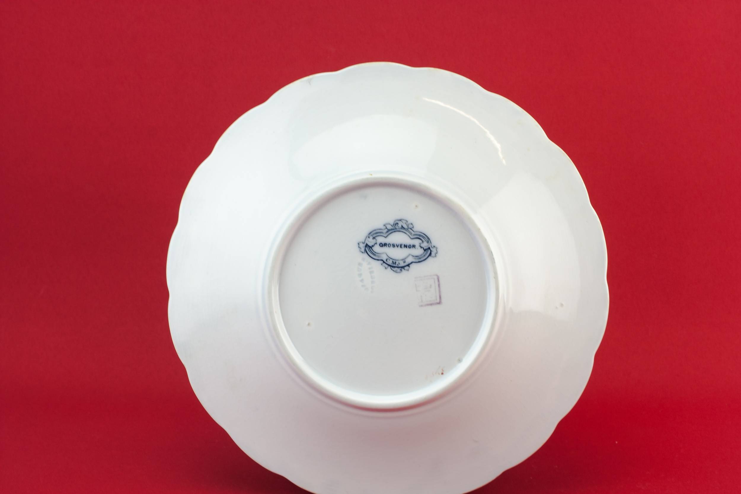 Spectacular Antique Grosvenor — Gothic Revival serving dish 2