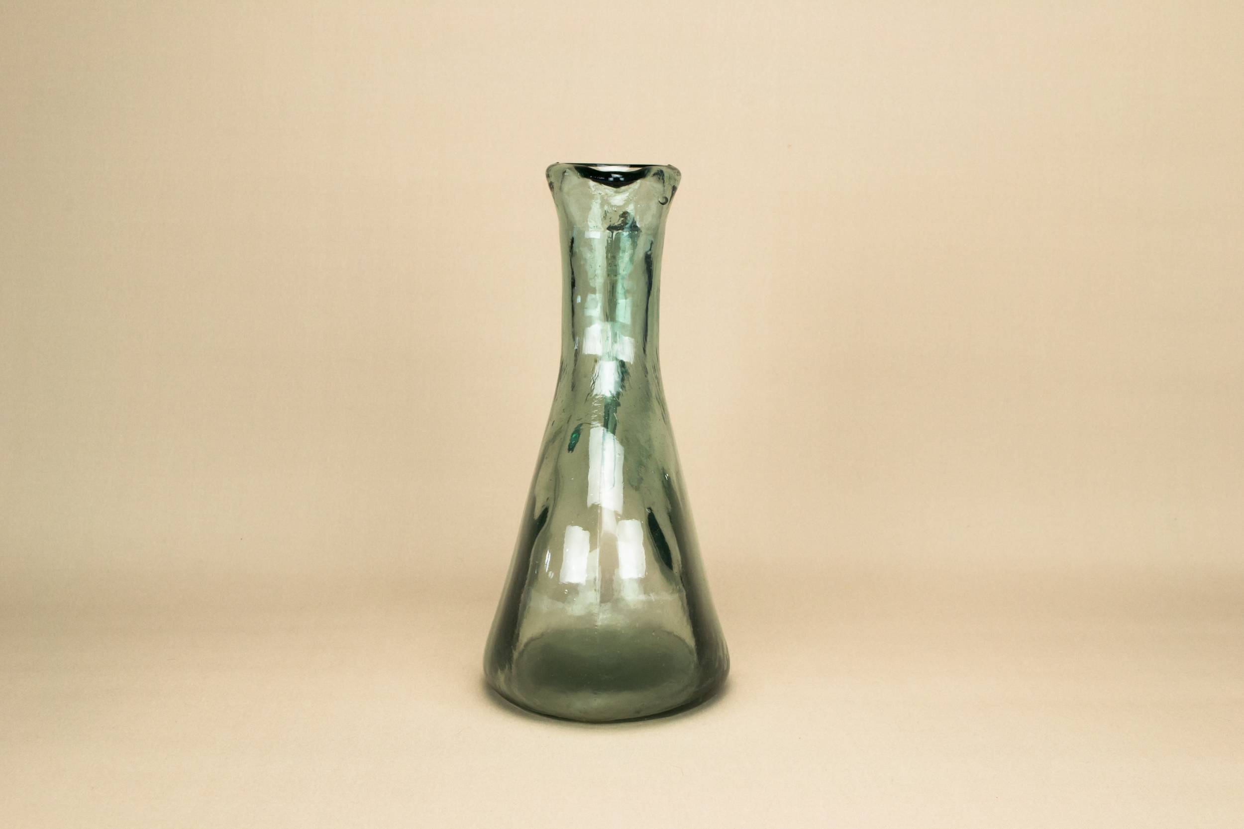 Imposing Glass Minimalist — Blown glass jug 1