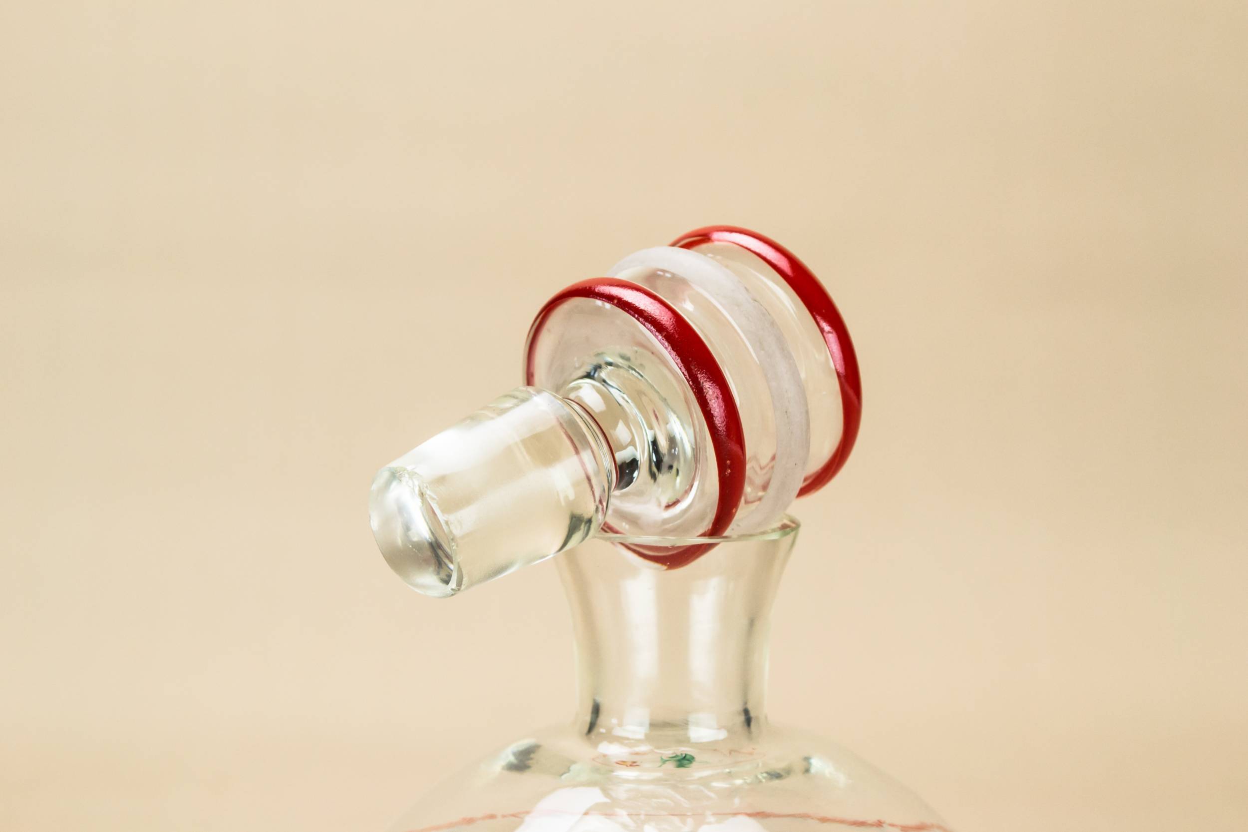 Attractive Round Water — Art Deco colourful decanter 2