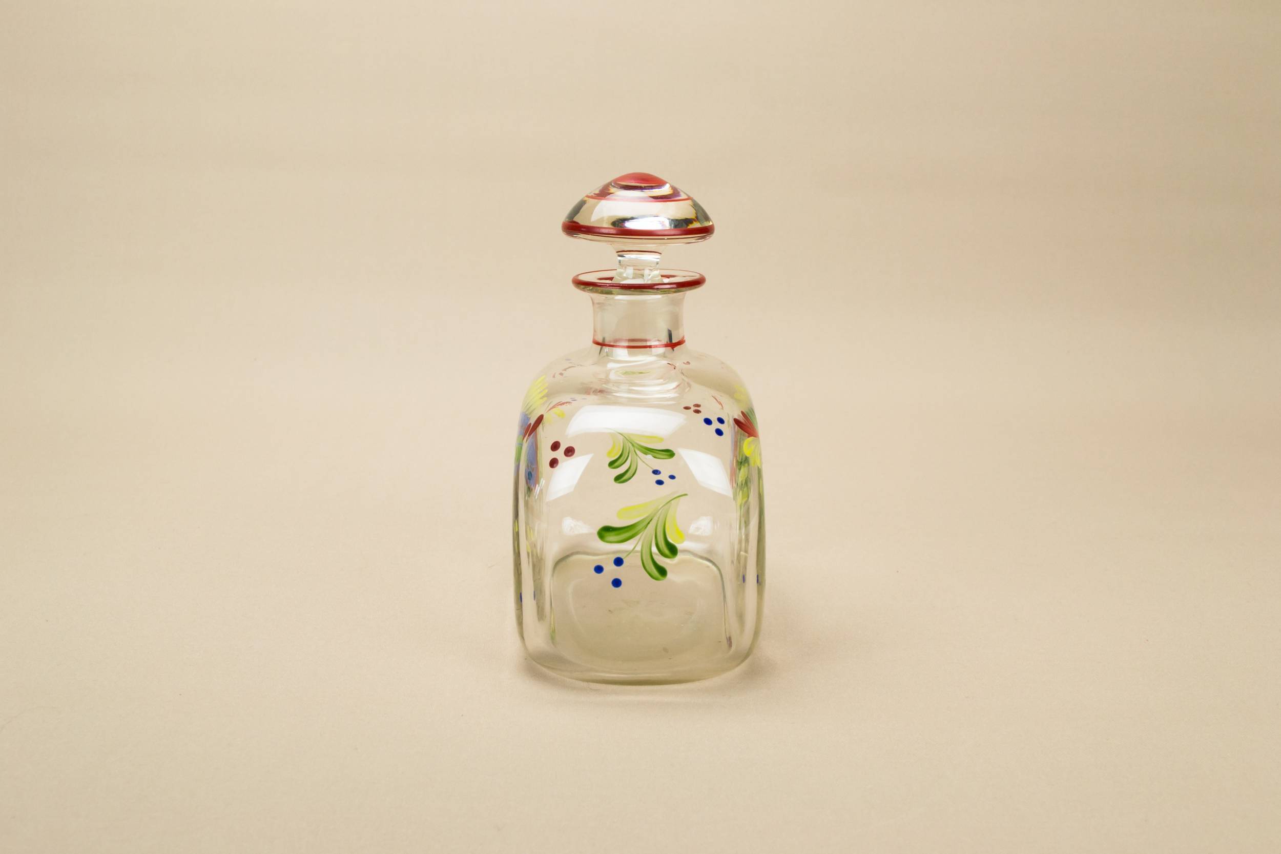 Spectacular DECANTER Whisky — Art Deco square decanter 2