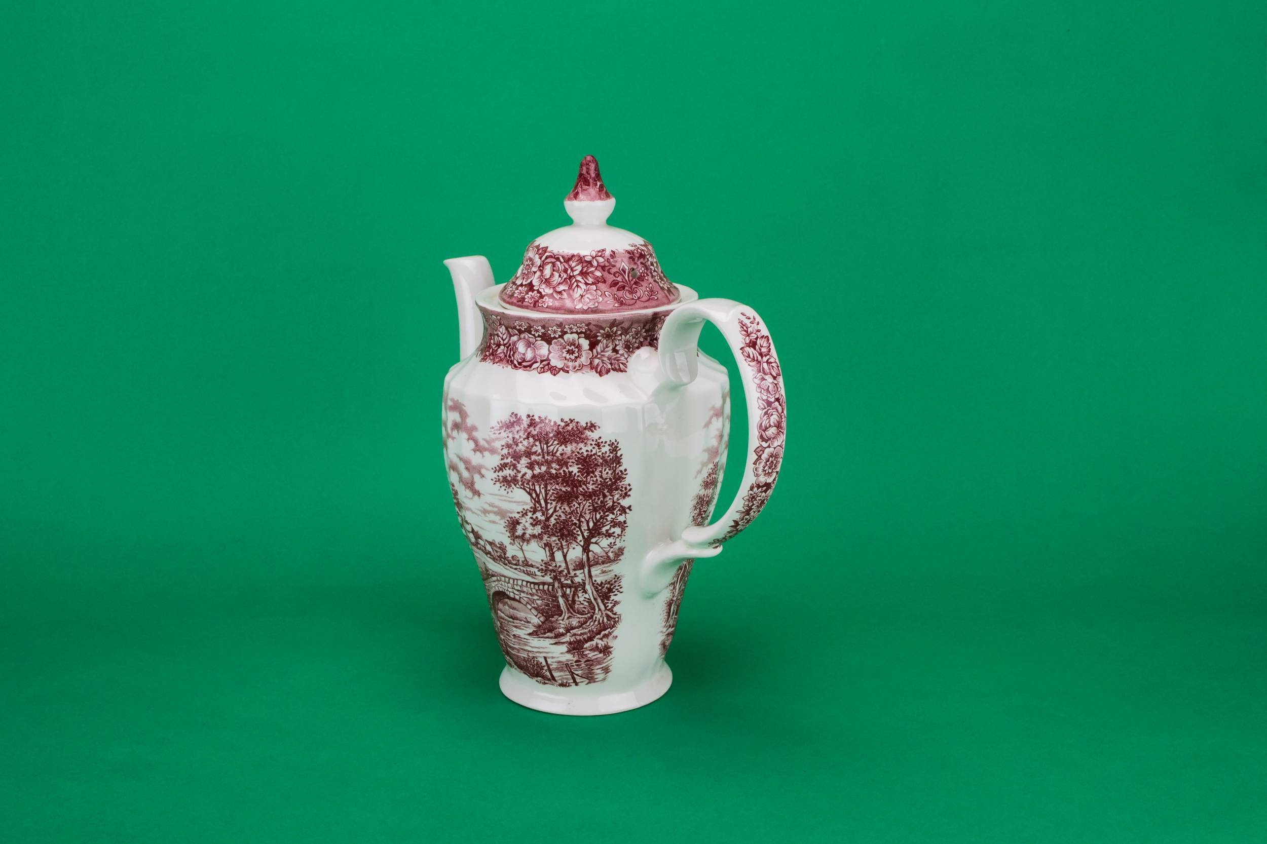 Large Rusty Red — Large rusty red teapot 2