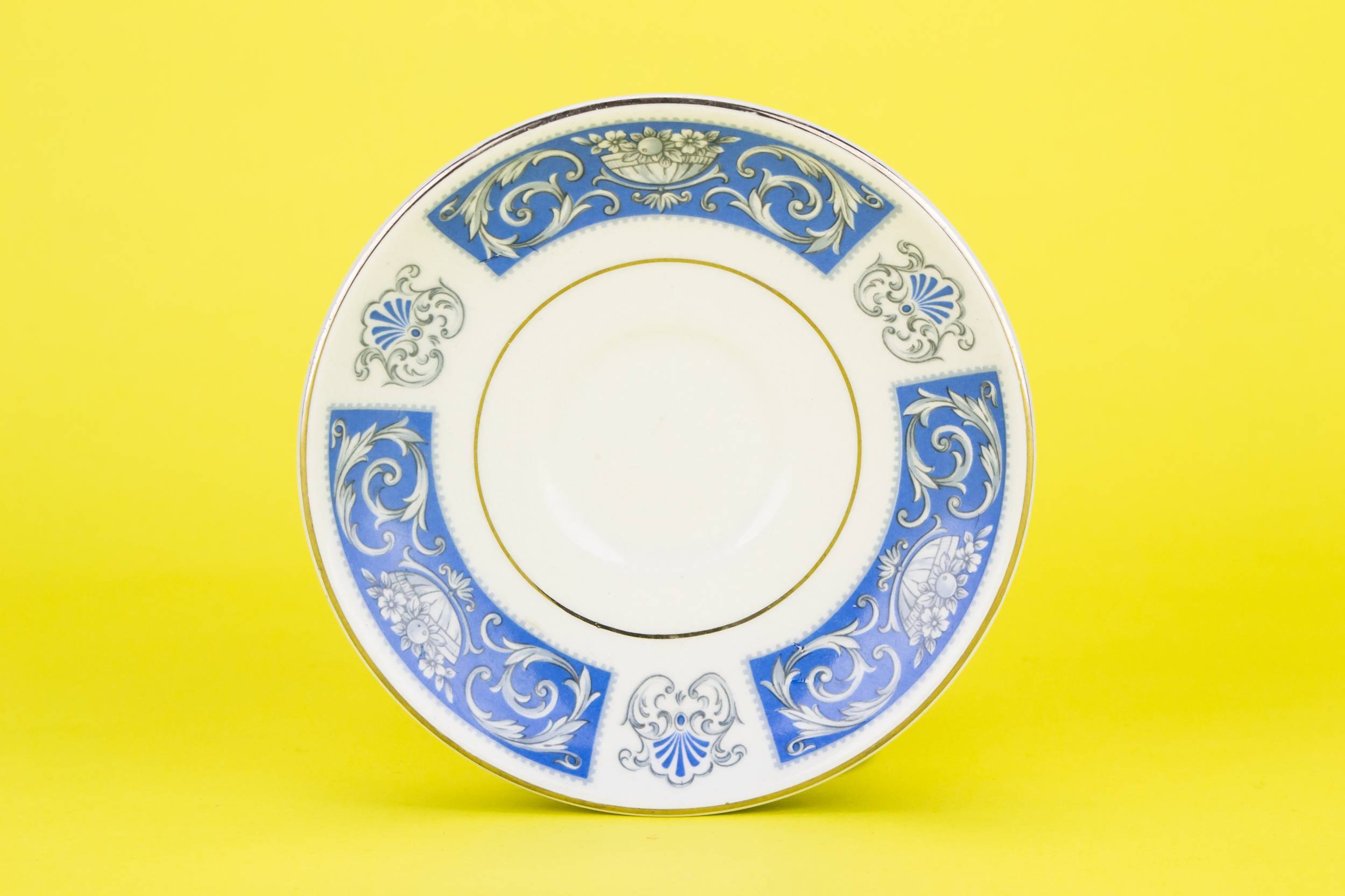 Persons Vintage Porcelain — Blue coffee set for 6 3