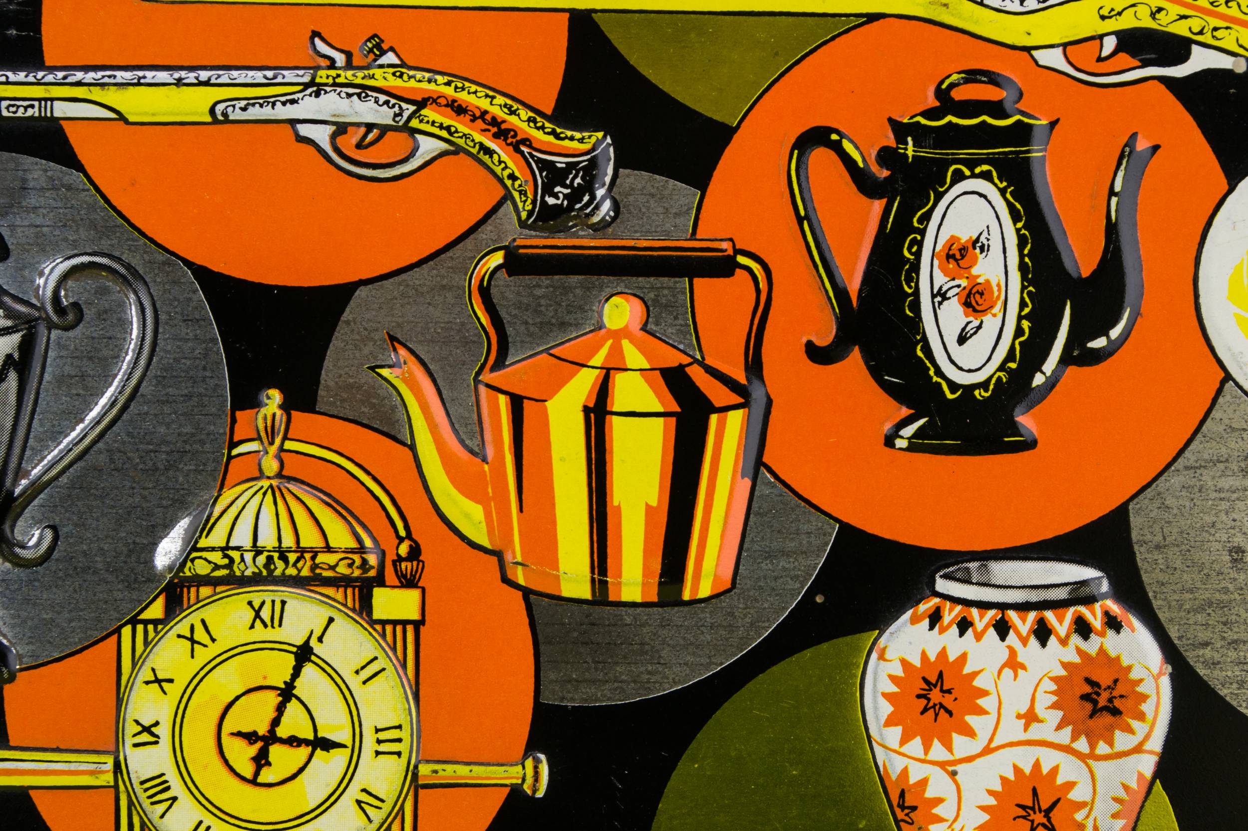Charming Retro Tea — Tea storage tin box 2