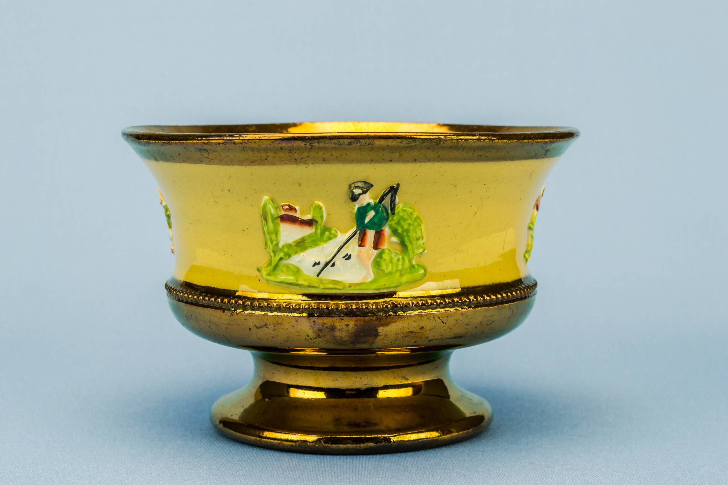 Lustre Glazed Sugar — Glazed bowl