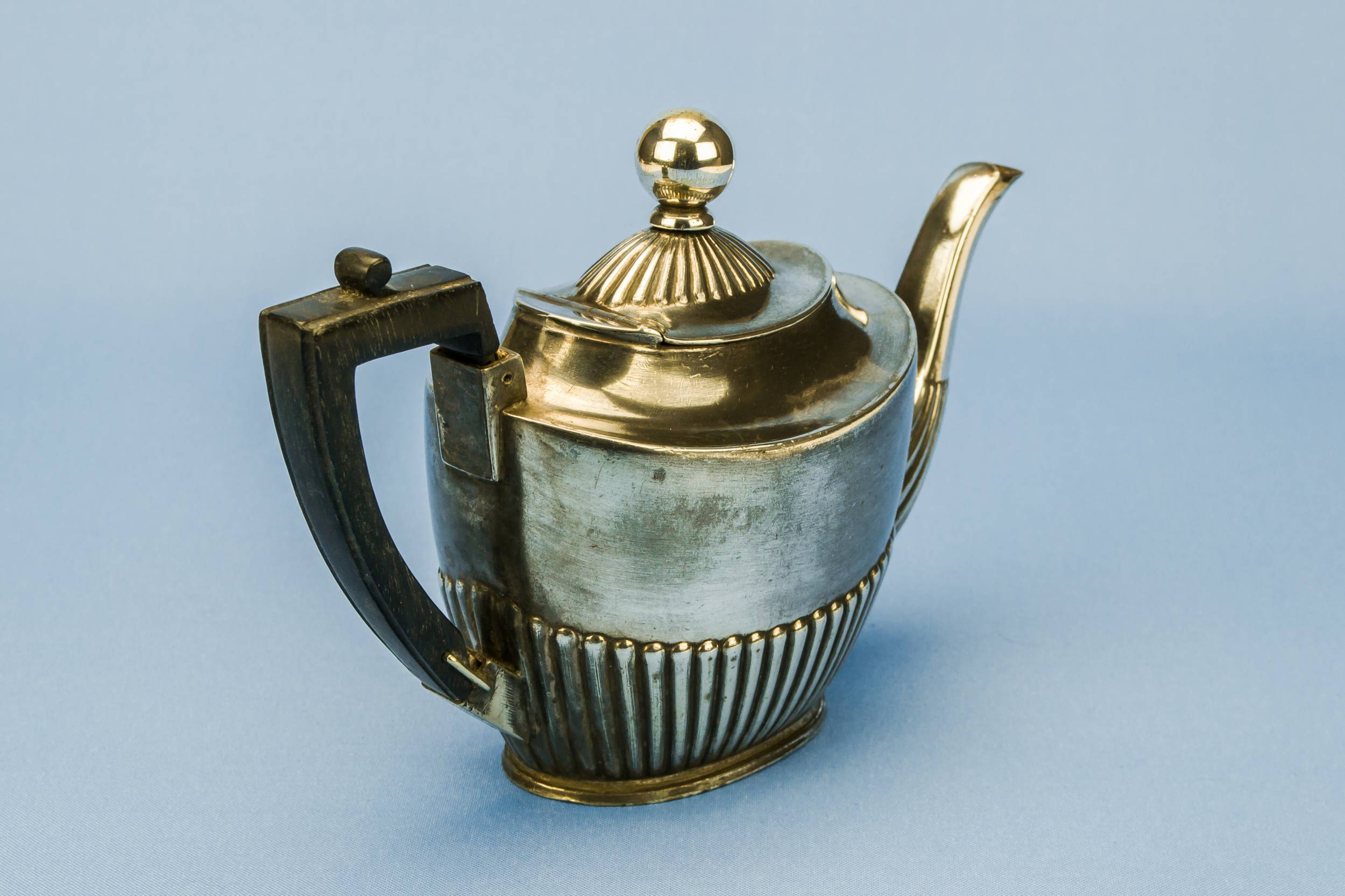 Silver Plated Personal — Small silver plated teapot 2