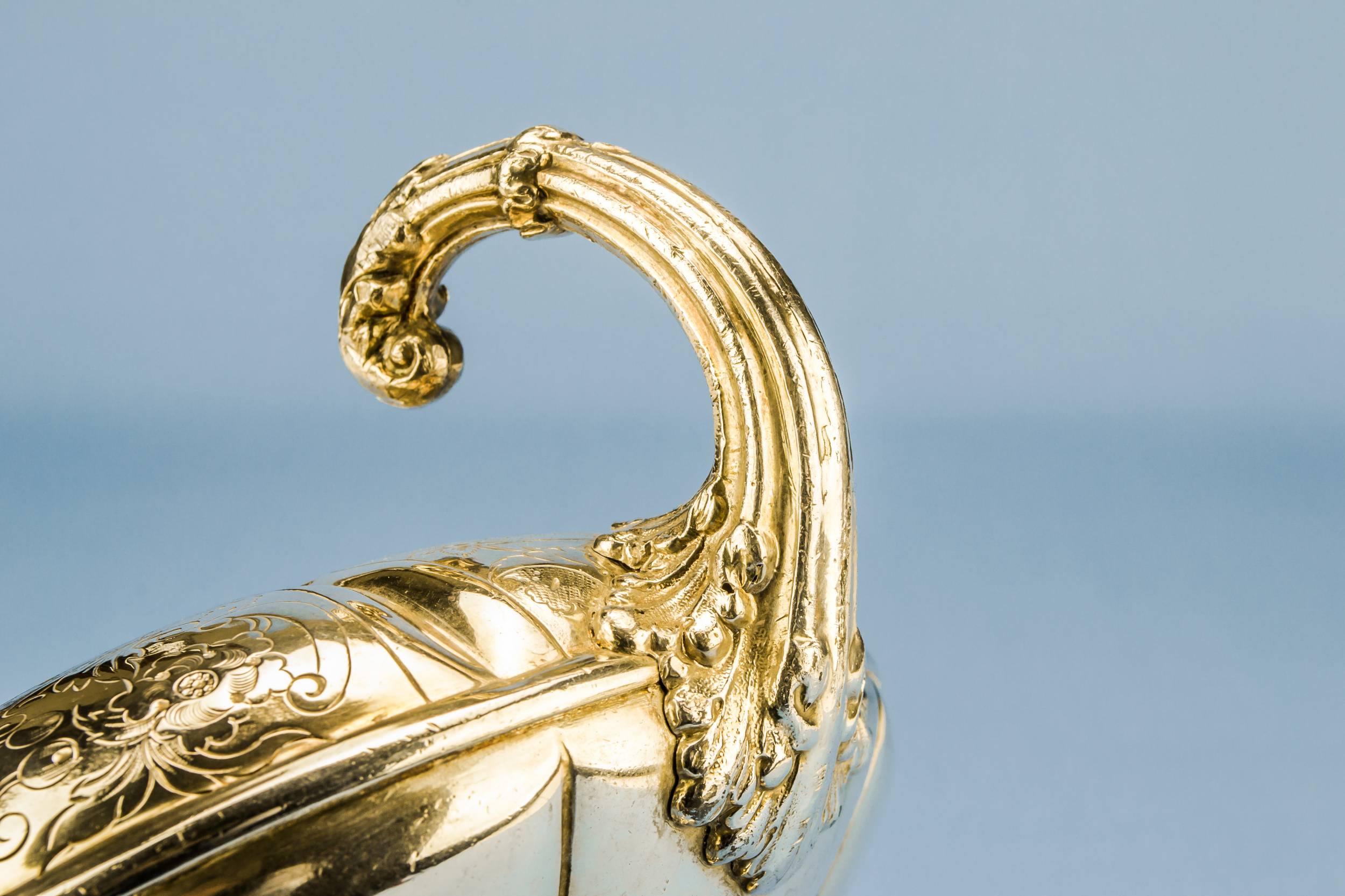Neo-classical Opulent Floral — Large sugar bowl 2