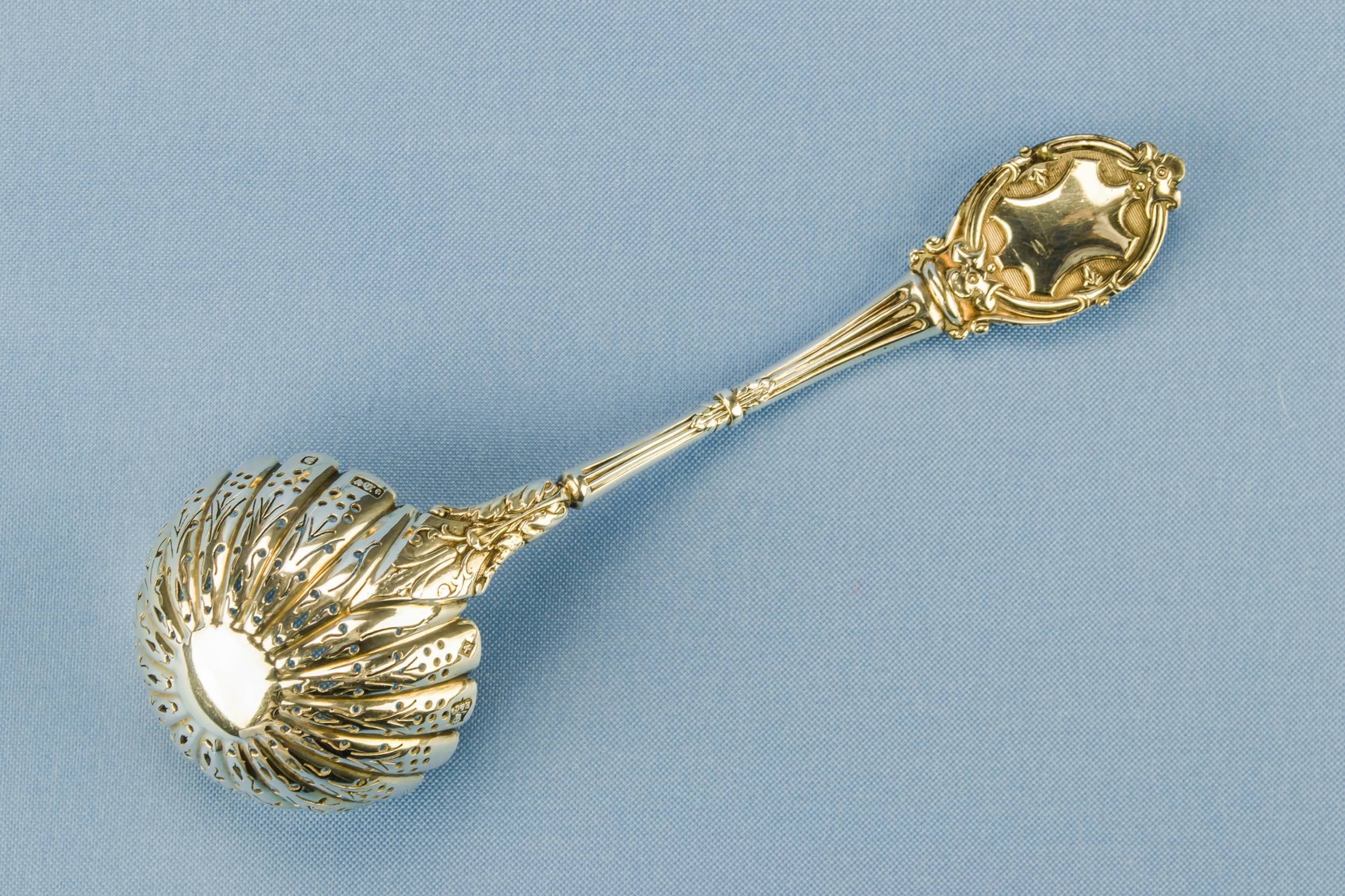 Silver Plated and — 2 dessert serving spoons 2