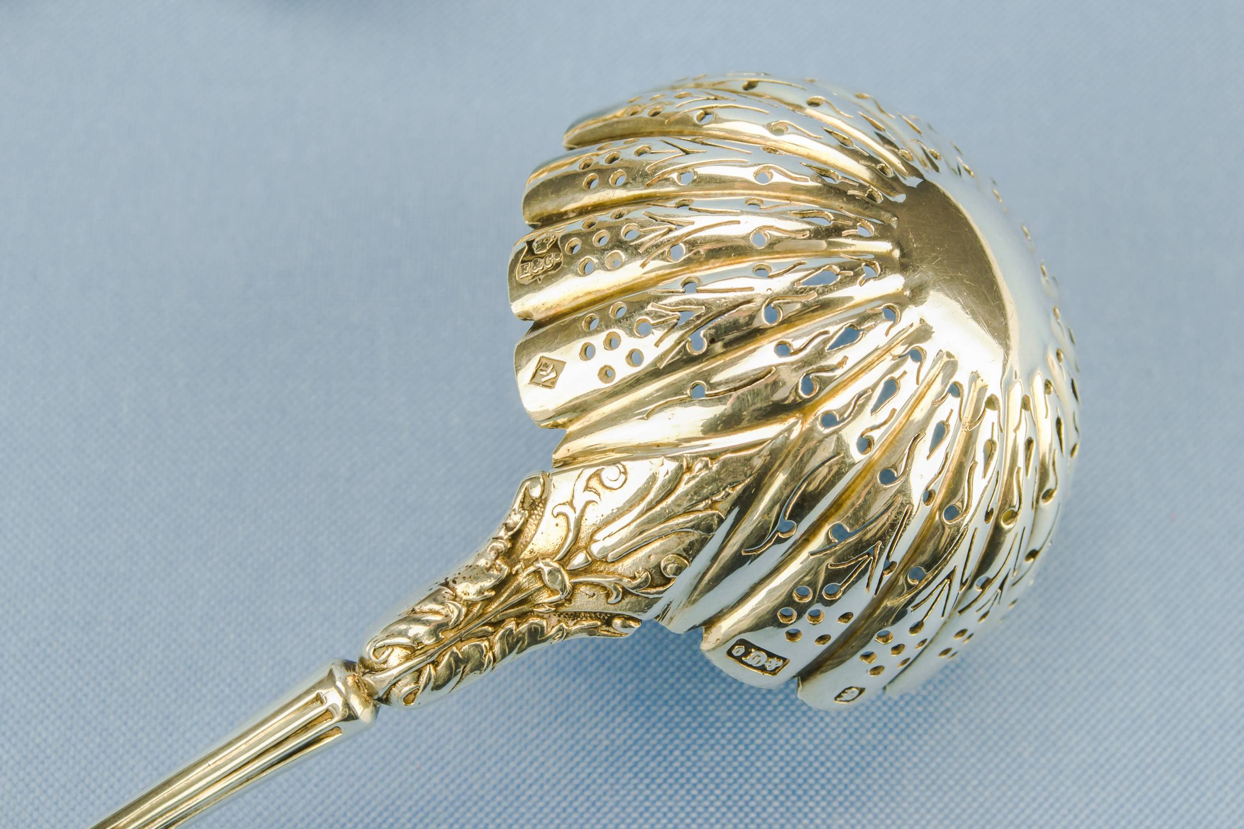 Silver Plated and — 2 dessert serving spoons 4