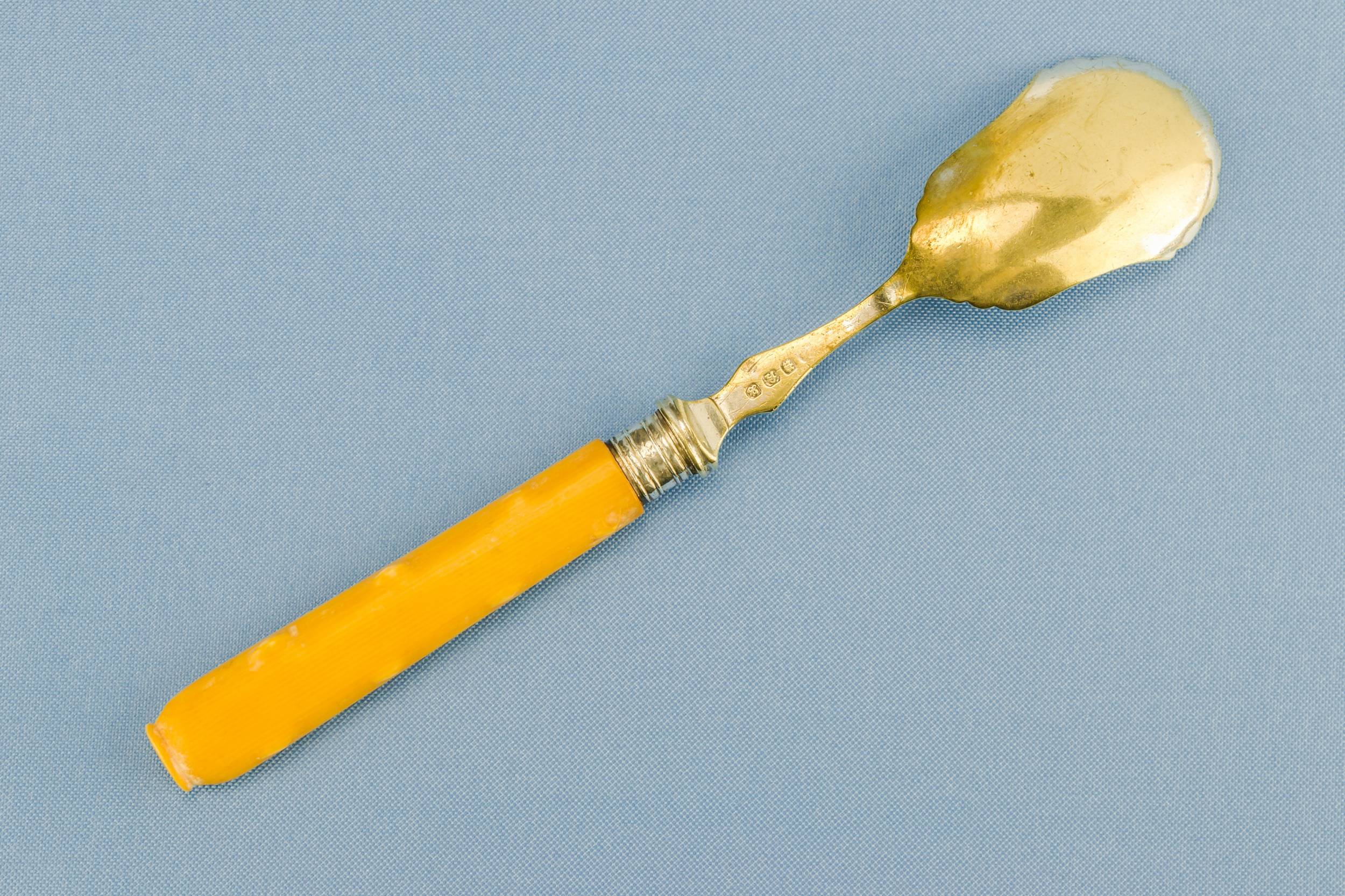 Silver Plated and — Aesthetic serving spoon 1