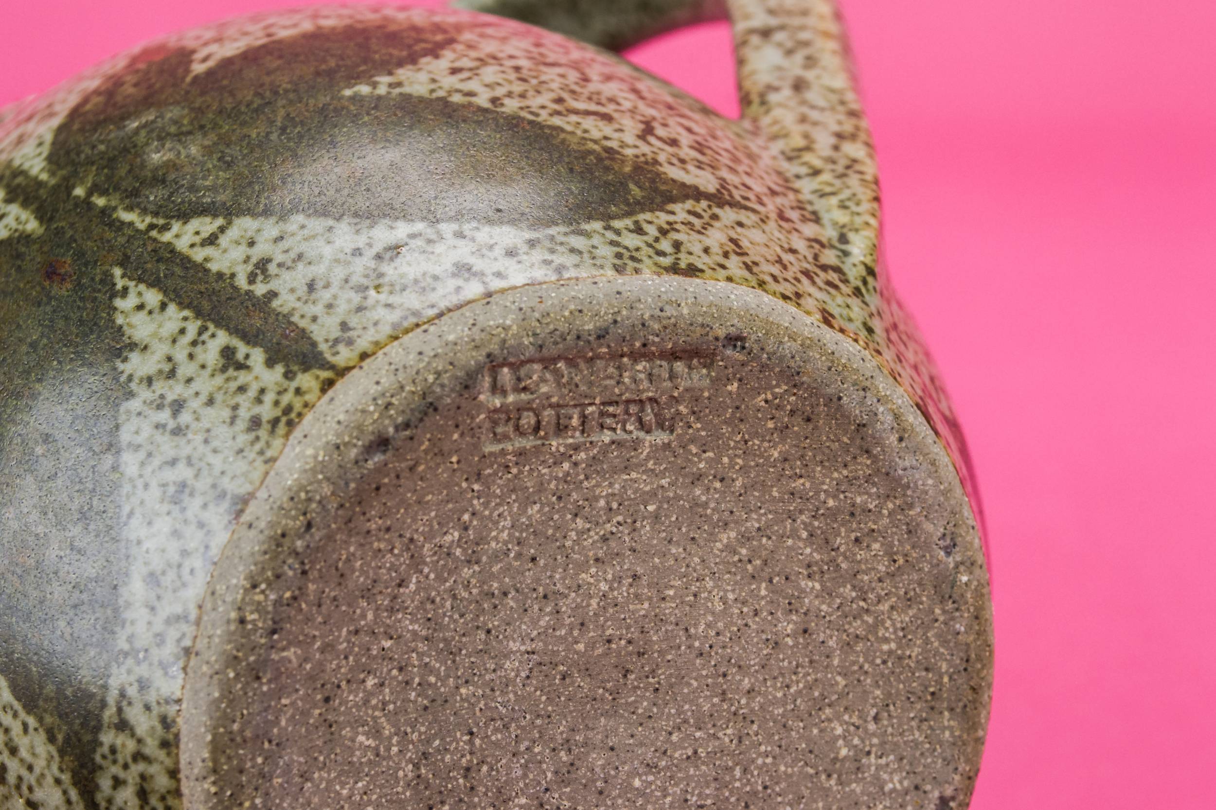 Modernist Vintage Stoneware — Grey water jug 3
