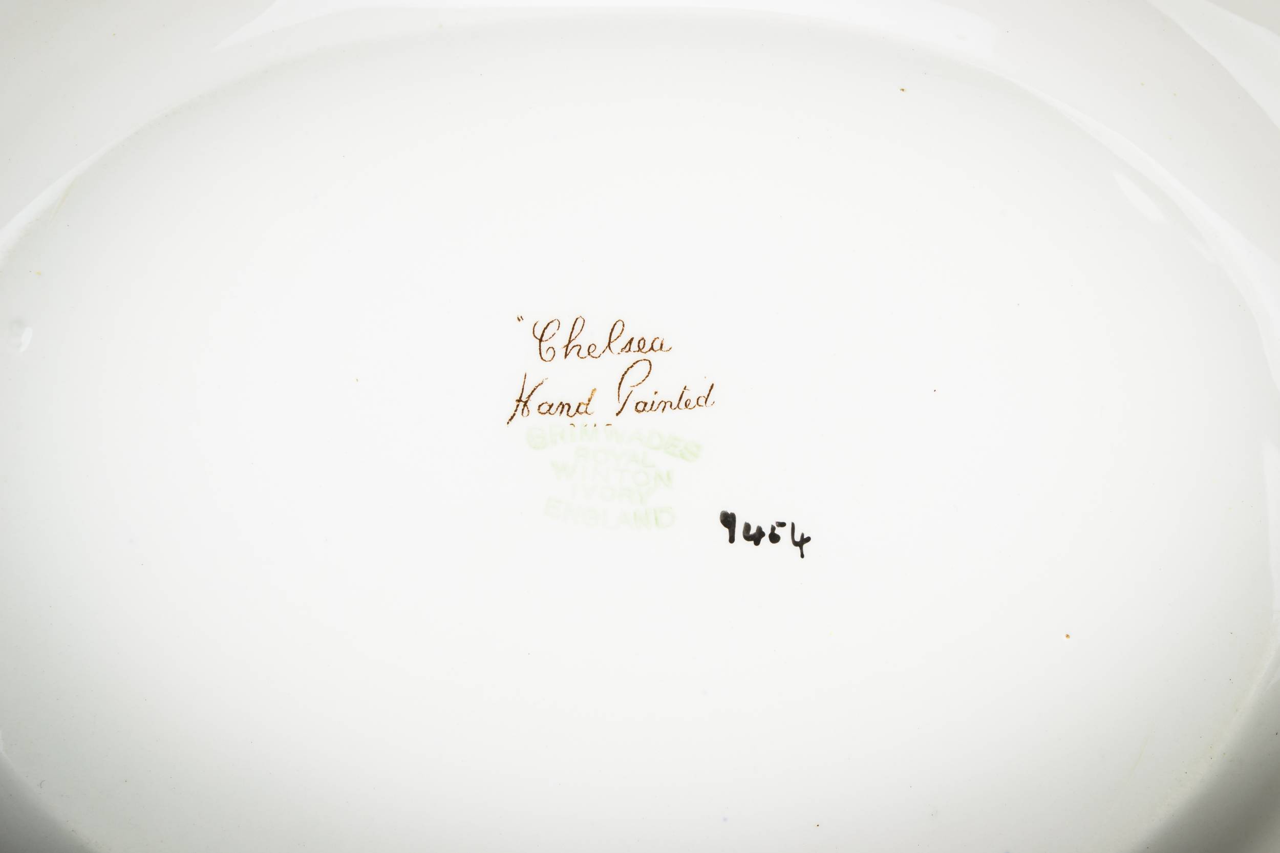 Elegant Art Deco — Floral serving platter 2