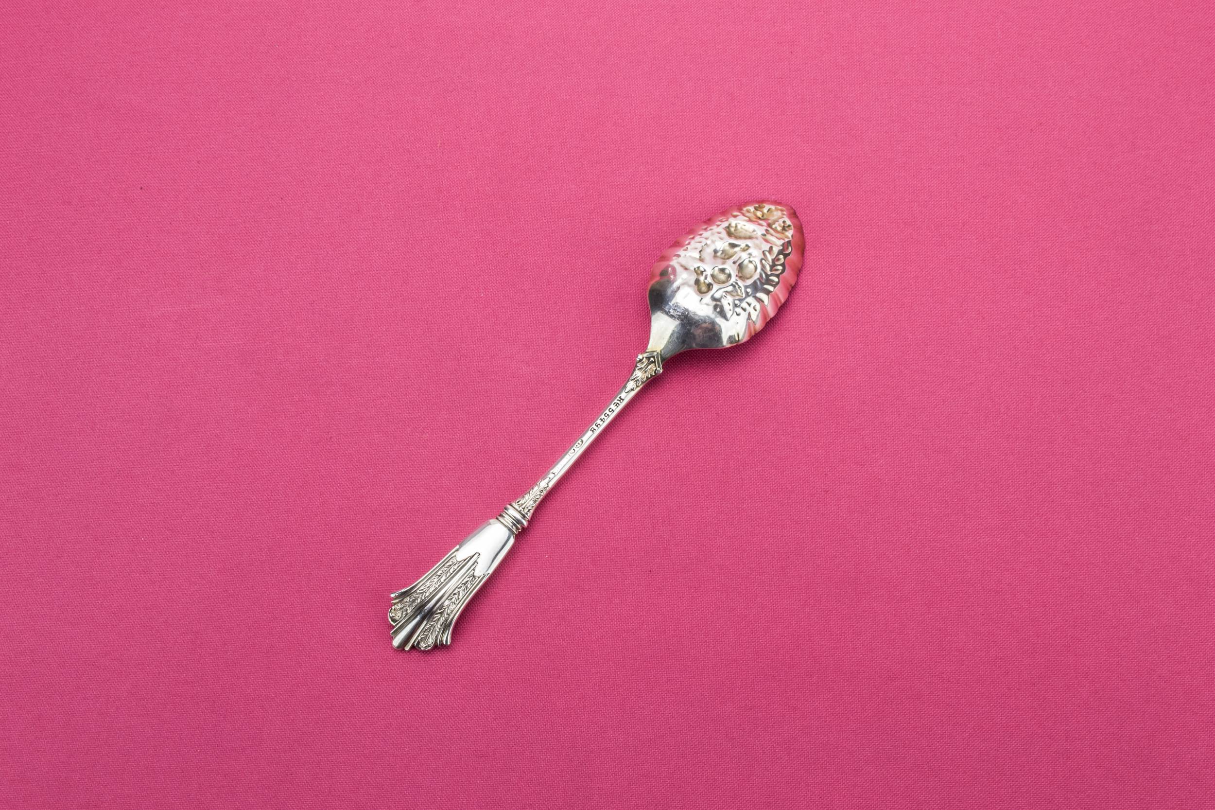 Antique Opulent Silver — Small serving spoon 1