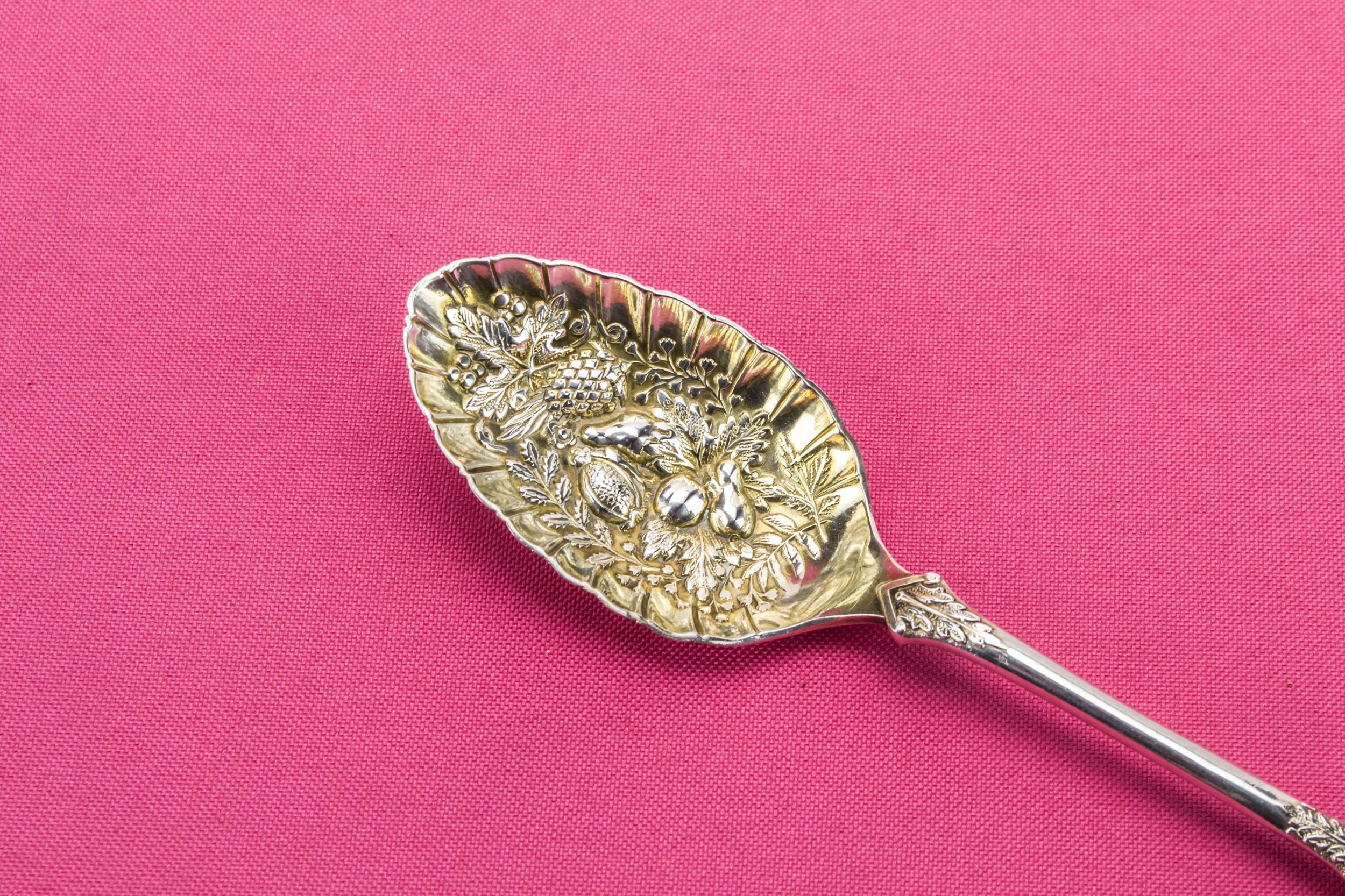 Antique Opulent Silver — Small serving spoon 2