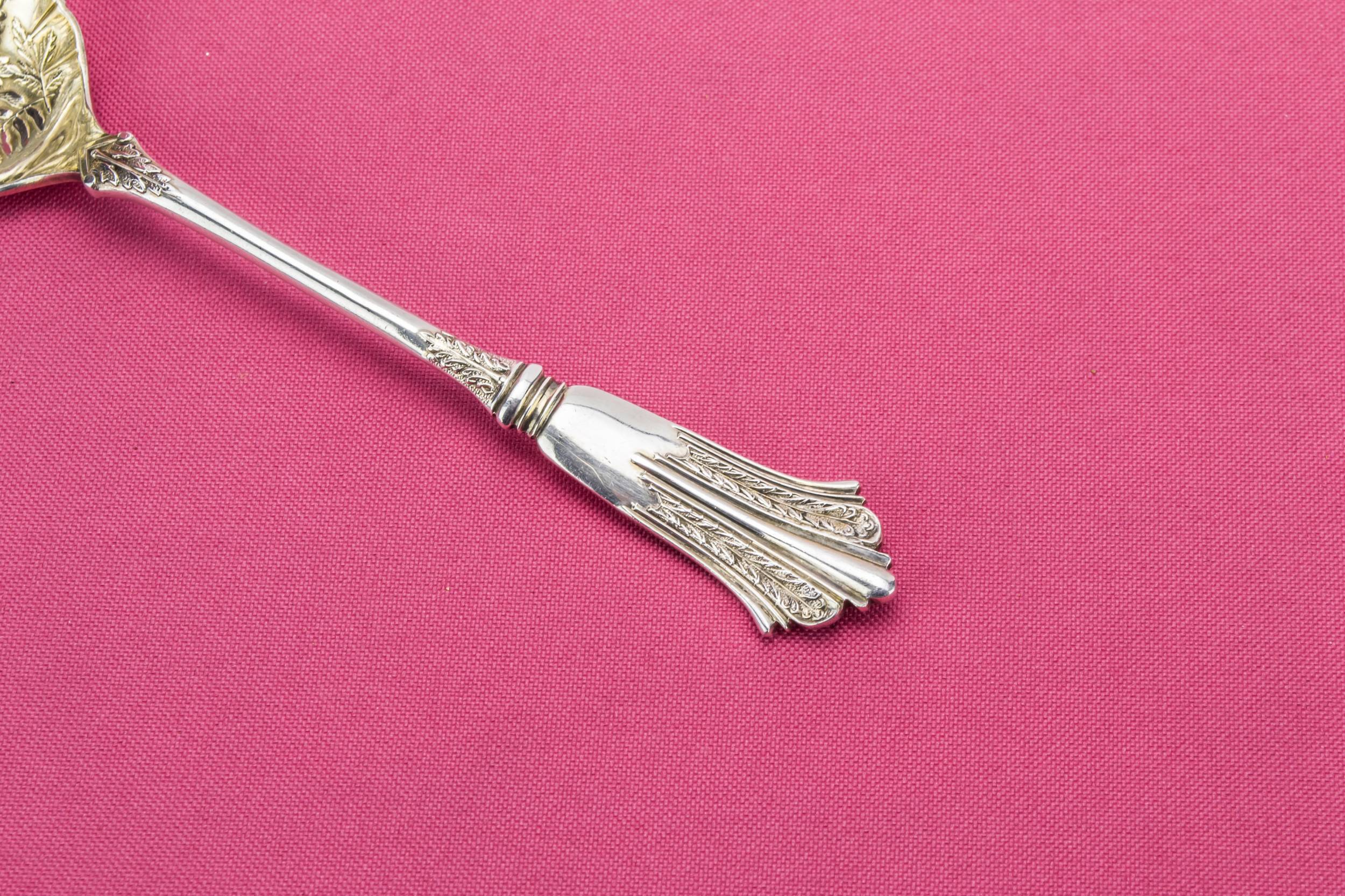 Antique Opulent Silver — Small serving spoon 3