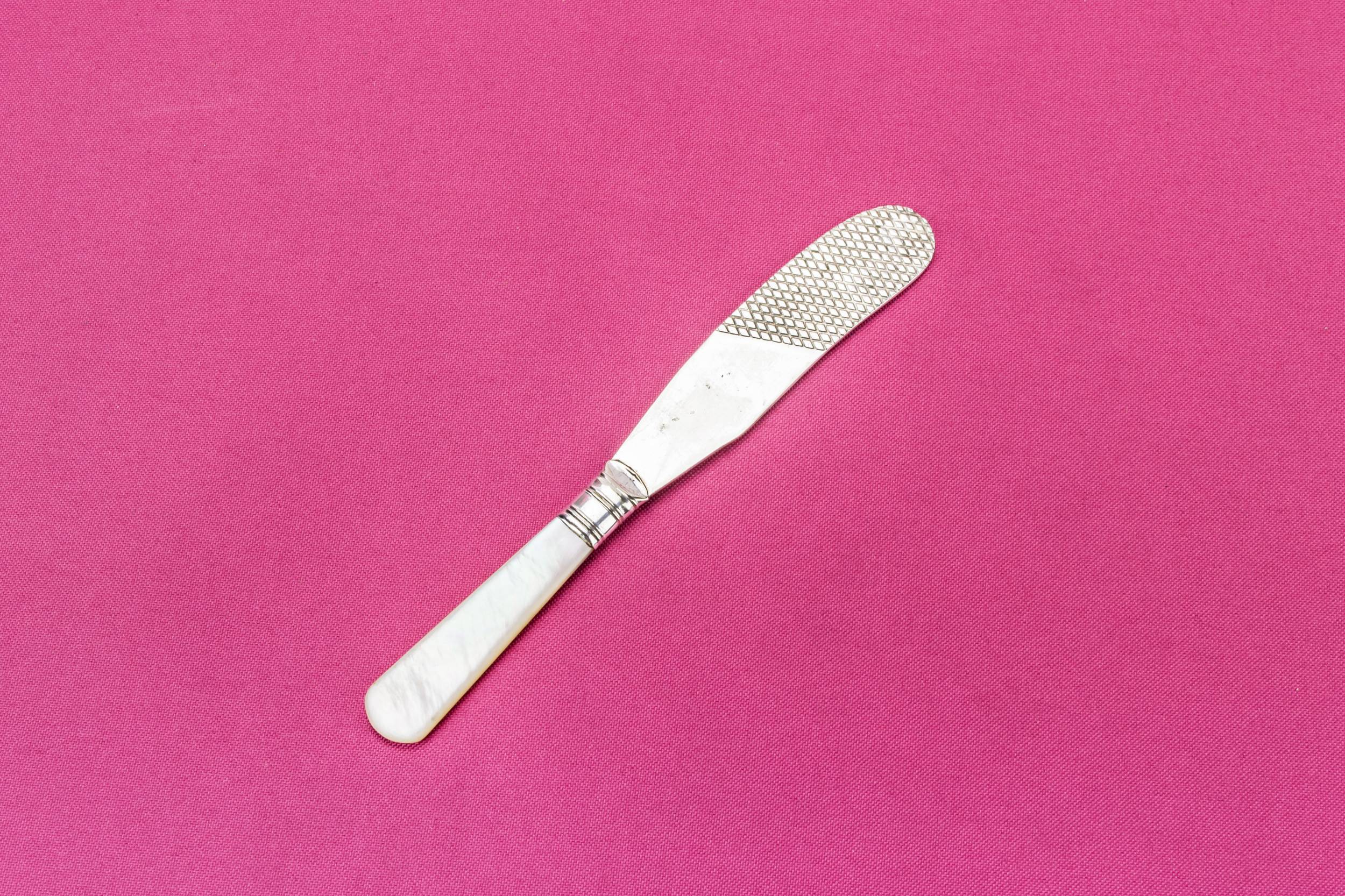 Victorian Mother Of — Mother of pearl knife