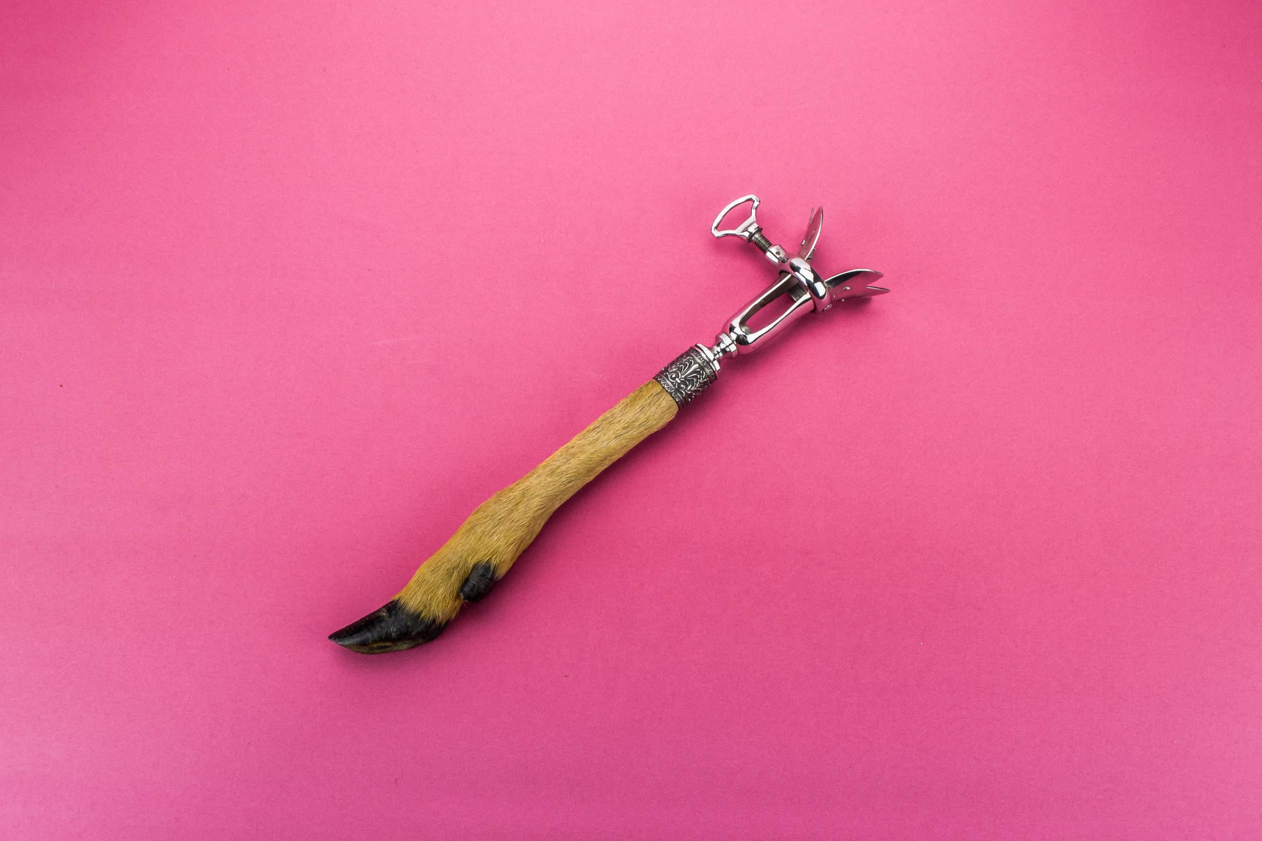 Vintage Retro Floral — Lamb carving handle
