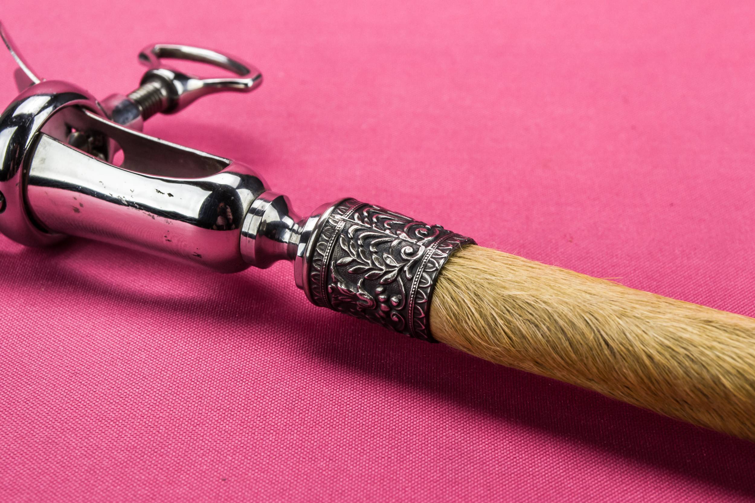 Vintage Retro Floral — Lamb carving handle 2