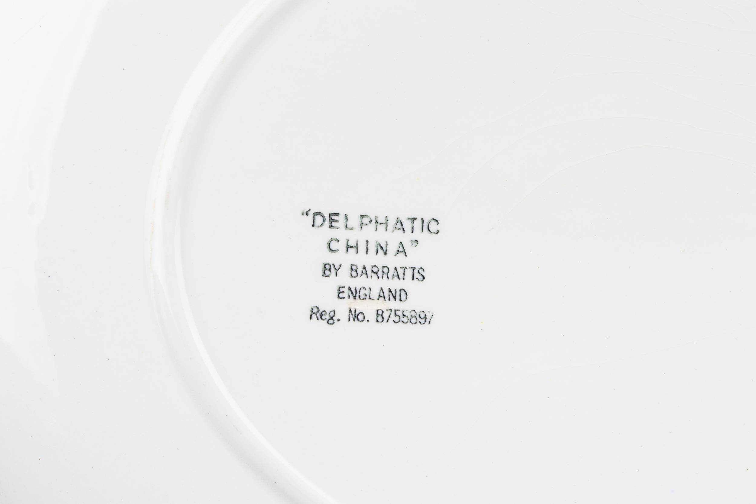 Mid-century Modern Porcelain — Countryside serving platter 2