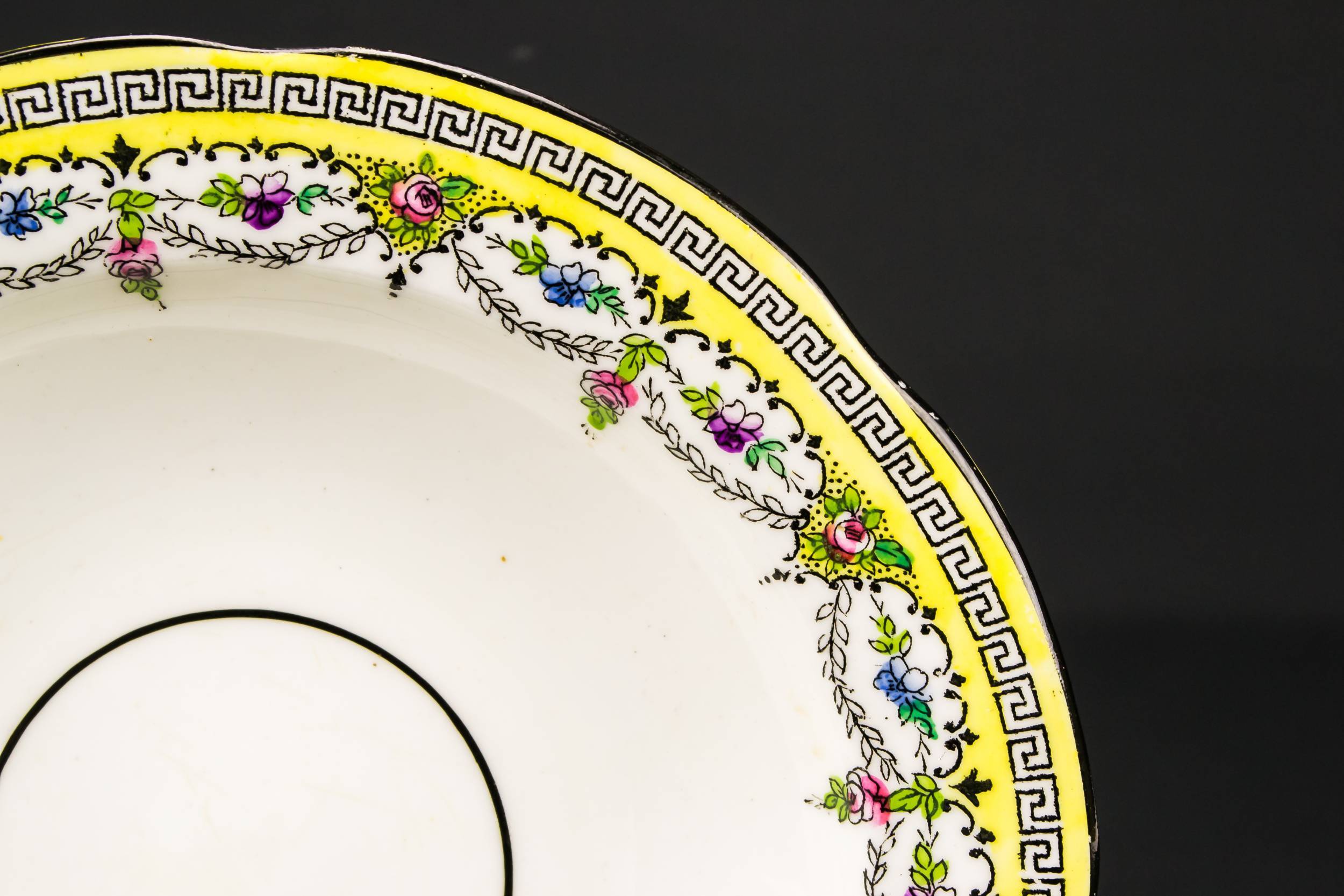 Antique Classical Floral — 6 dessert bowls 3