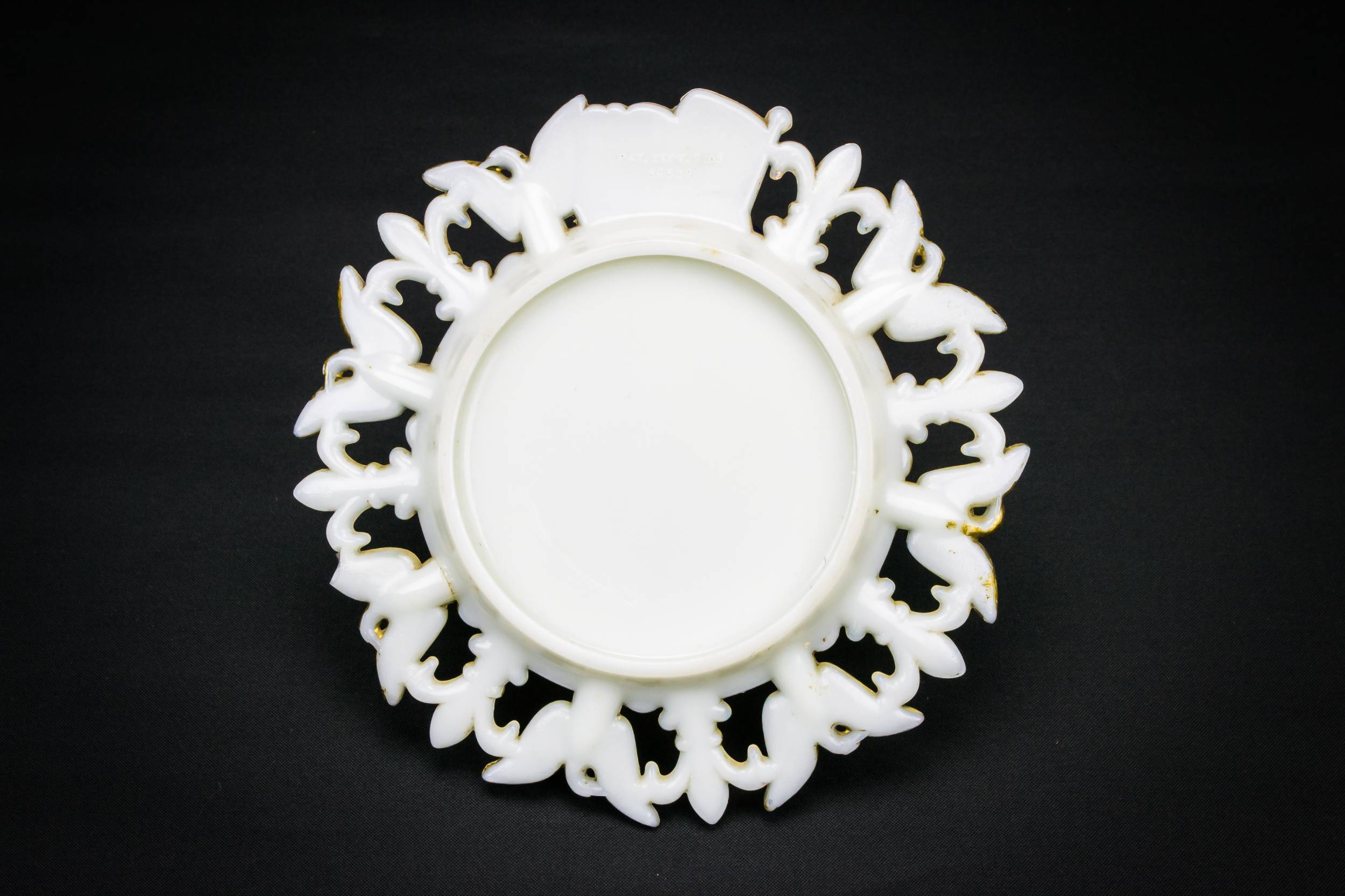 Federal Glass 7.5'' — American eagle glass plate 2