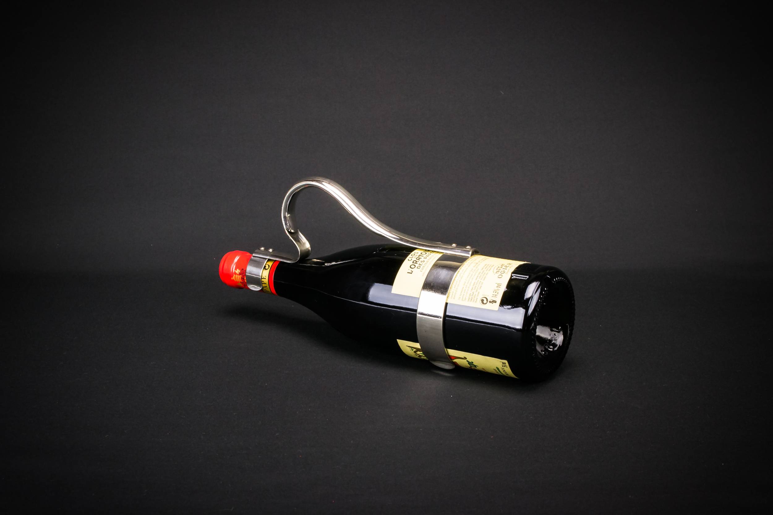 Elegant Silver Plated — Silver plated wine carrier 1