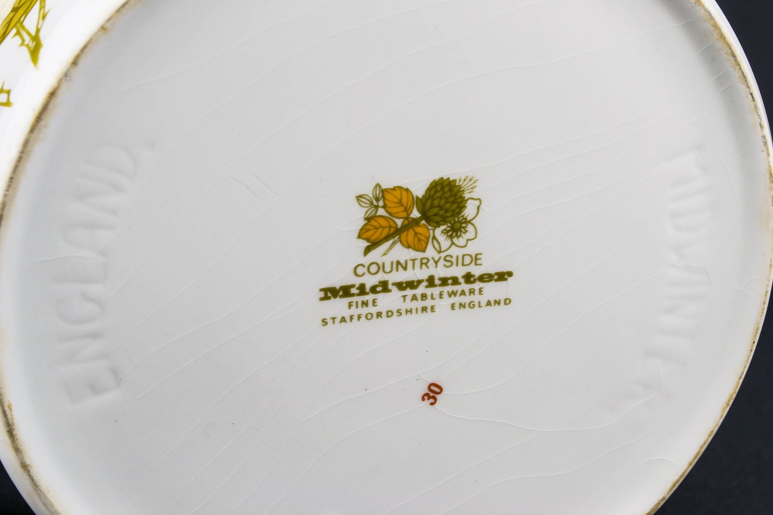 Retro Porcelain Countryside — Countryside serving tureen 2