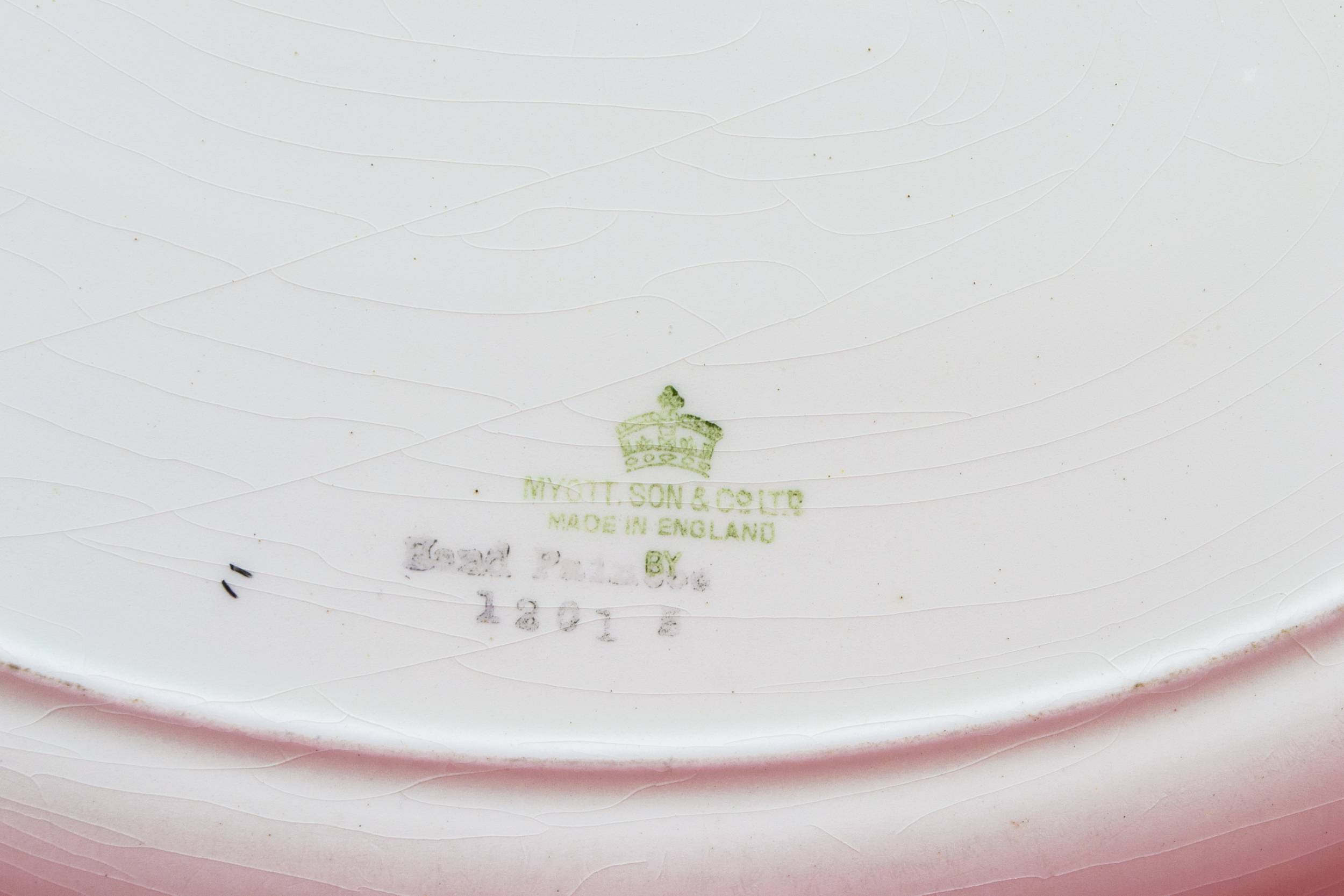 Art Deco Ceramic — Minimalist serving platter 1