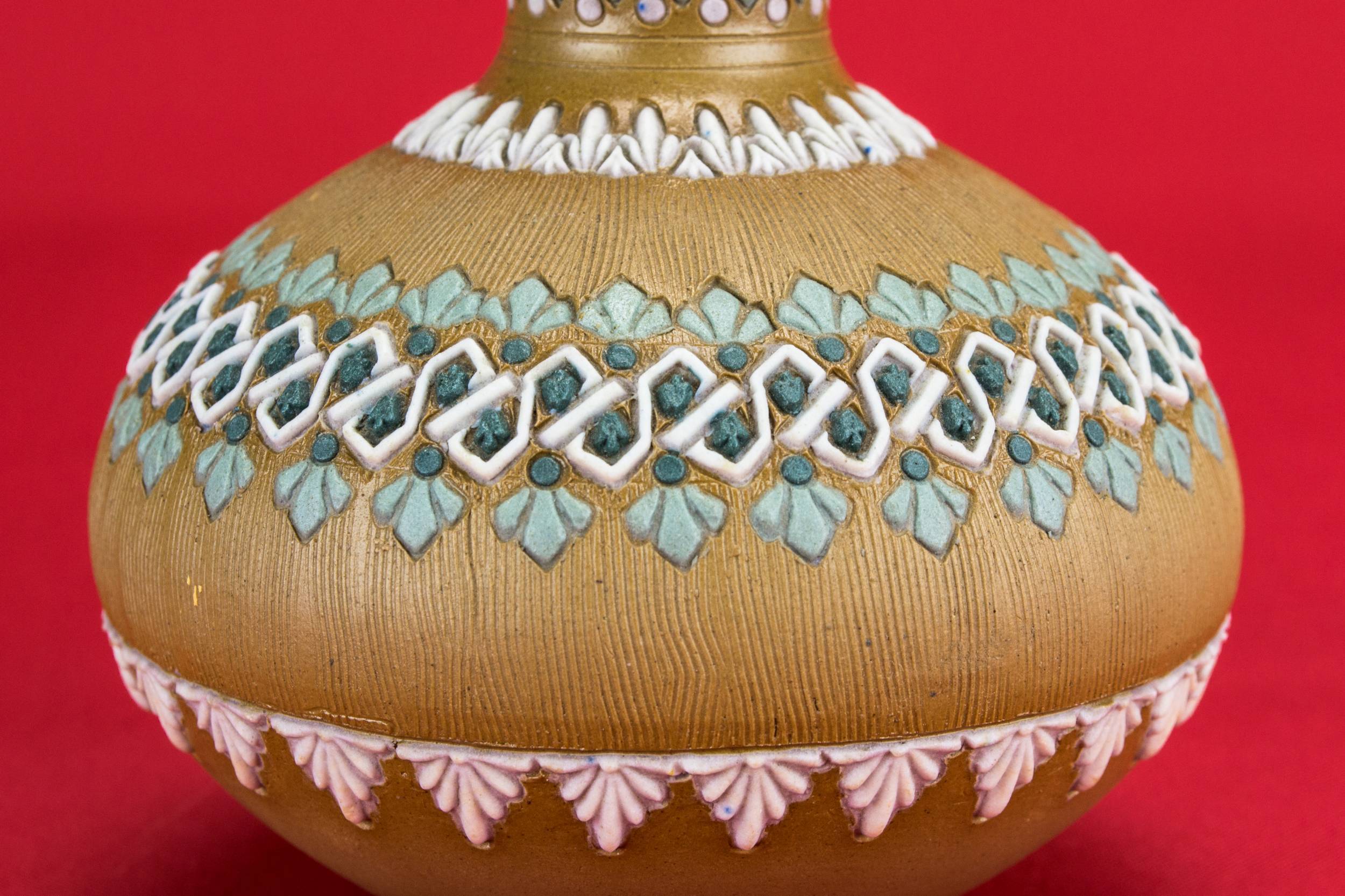 Elegant Antique VASE — 2 Doulton Lambeth vases 2