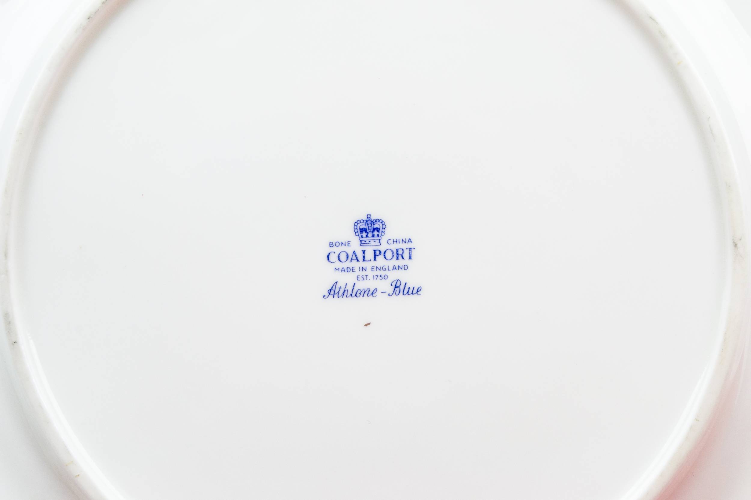 Impressive Porcelain 9.1'' — Gilded cake plate 2