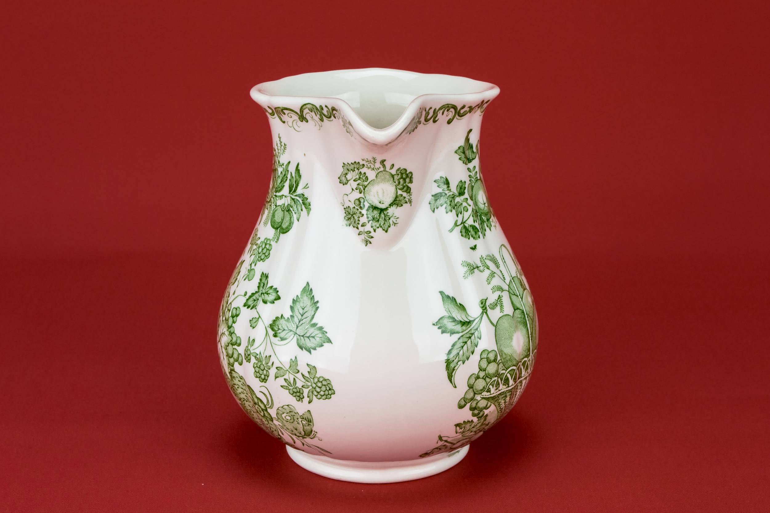 Retro Traditional Fruit — Small green jug 2