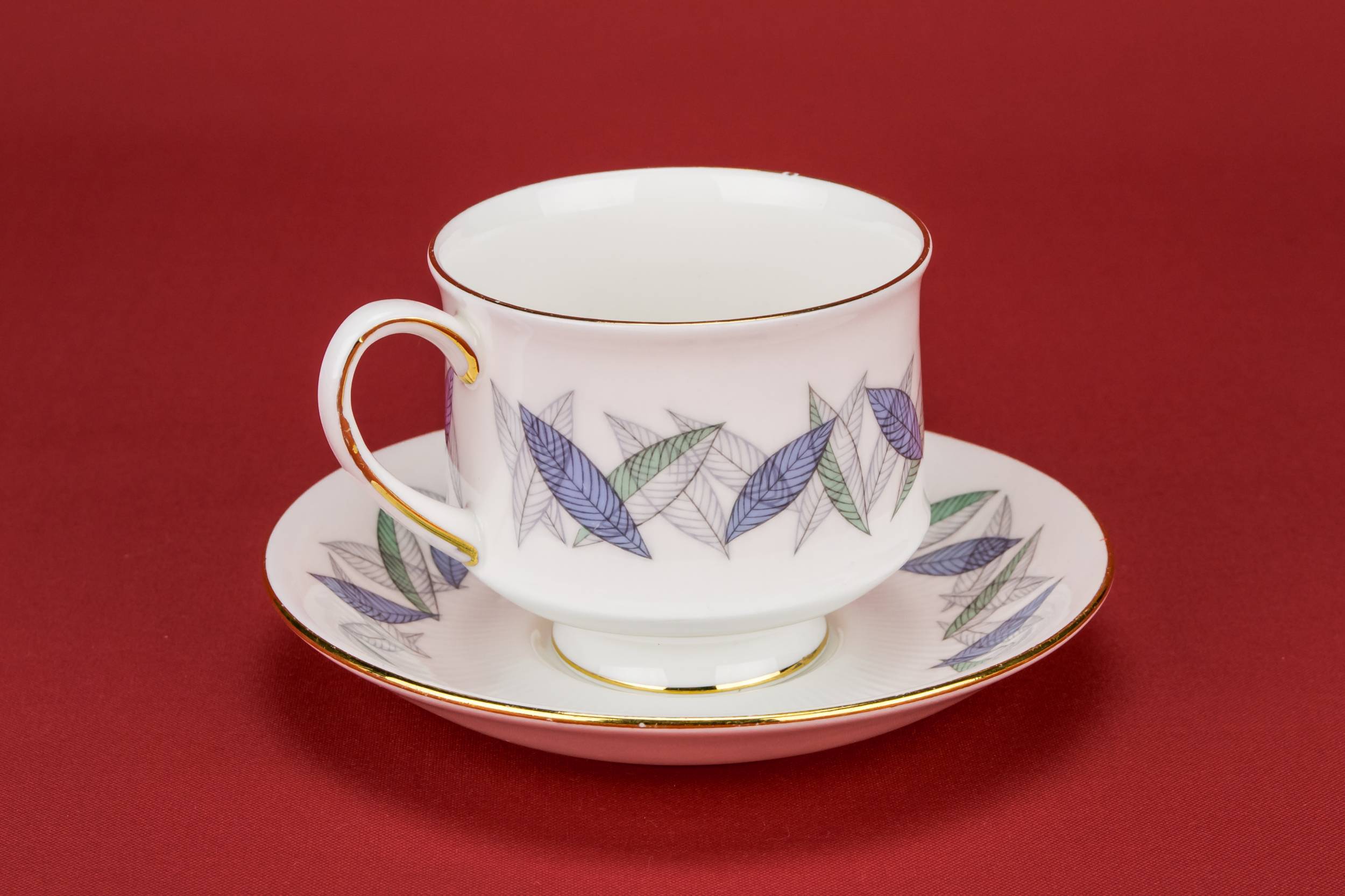 Retro Vintage TEA — Blue and white tea set for 4 2