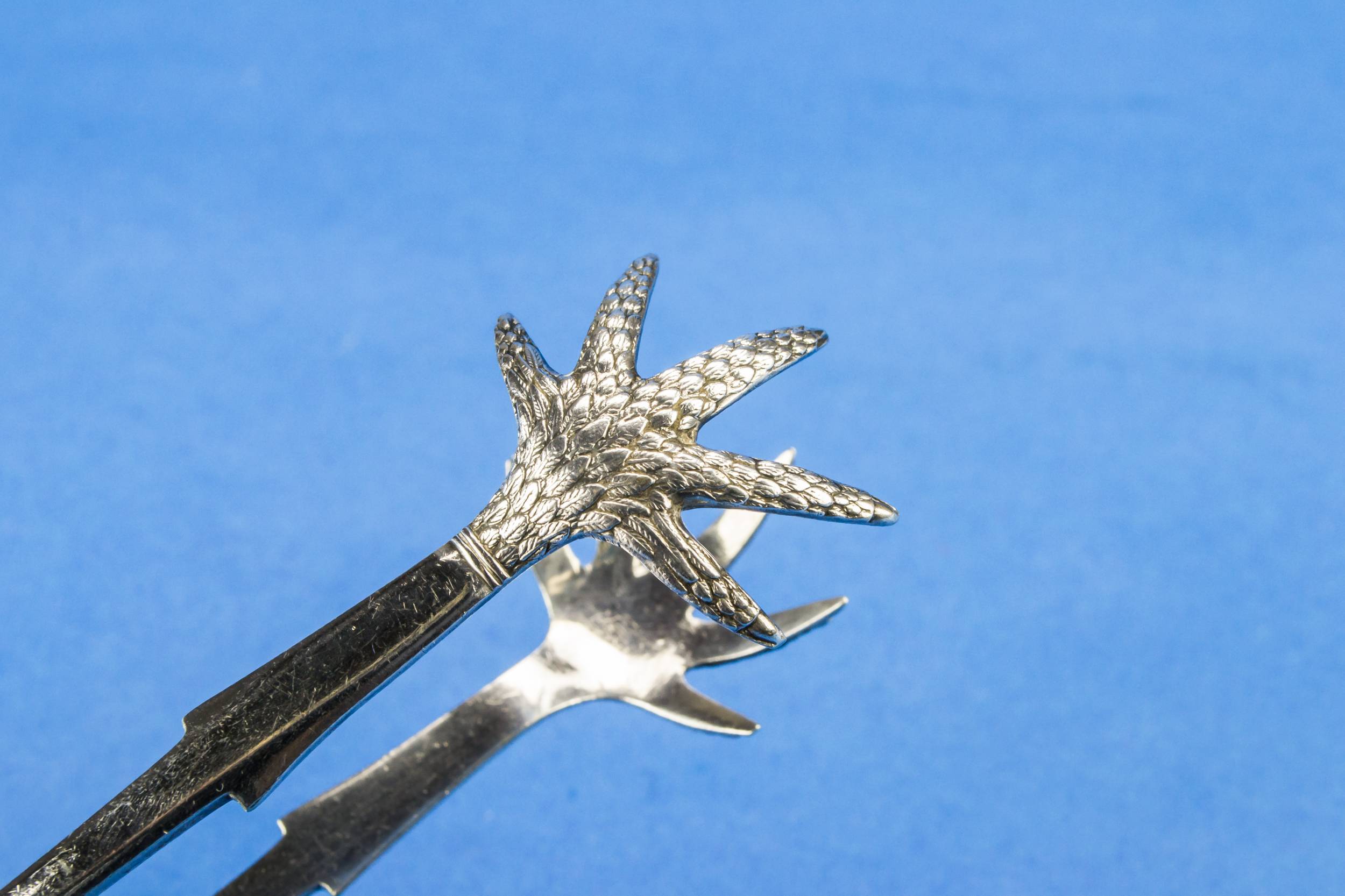 Silver Plated Ice — Eagle claw ice tong 2