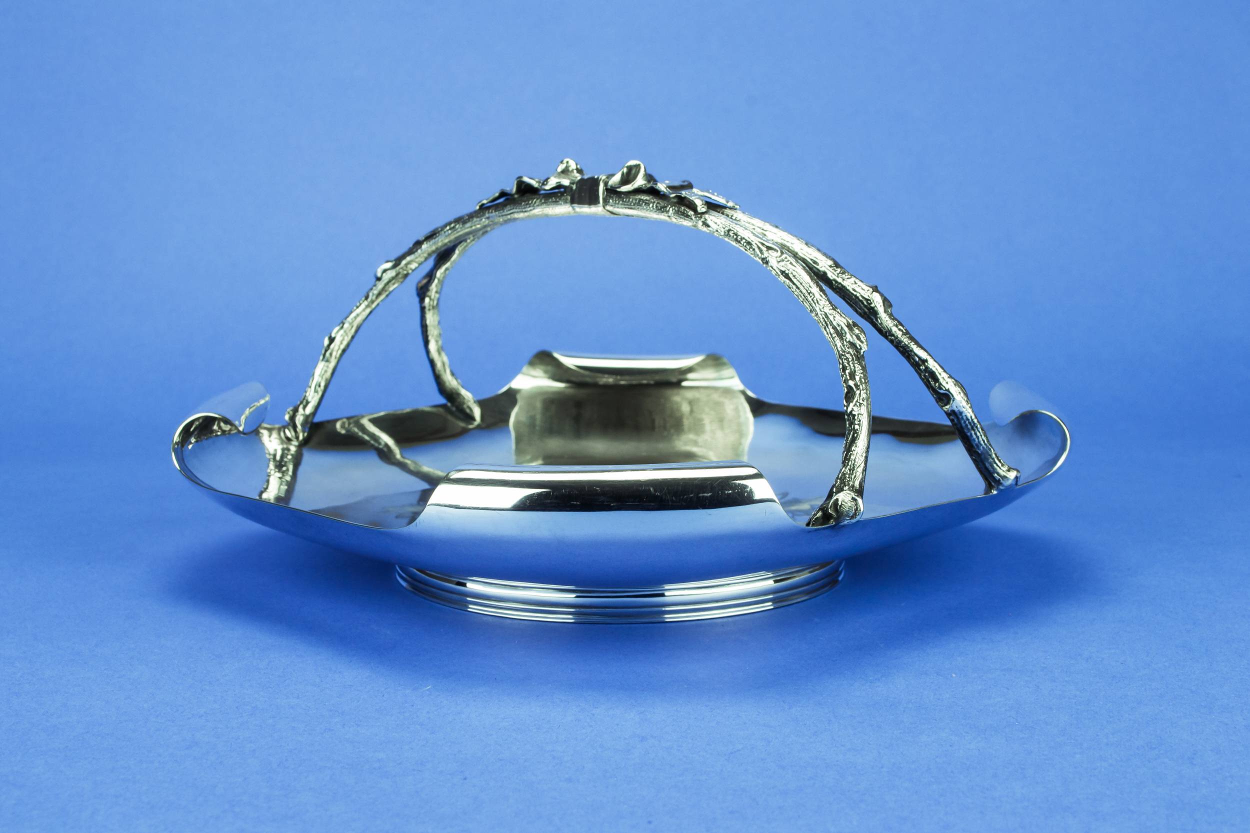 Aesthetic Movement Antique — Silver plated serving bowl 3