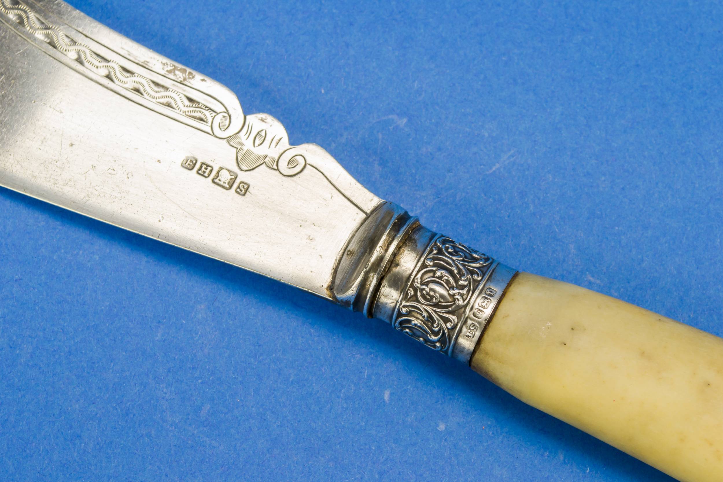 Shabby Chic Antique — Silver carving knife 3