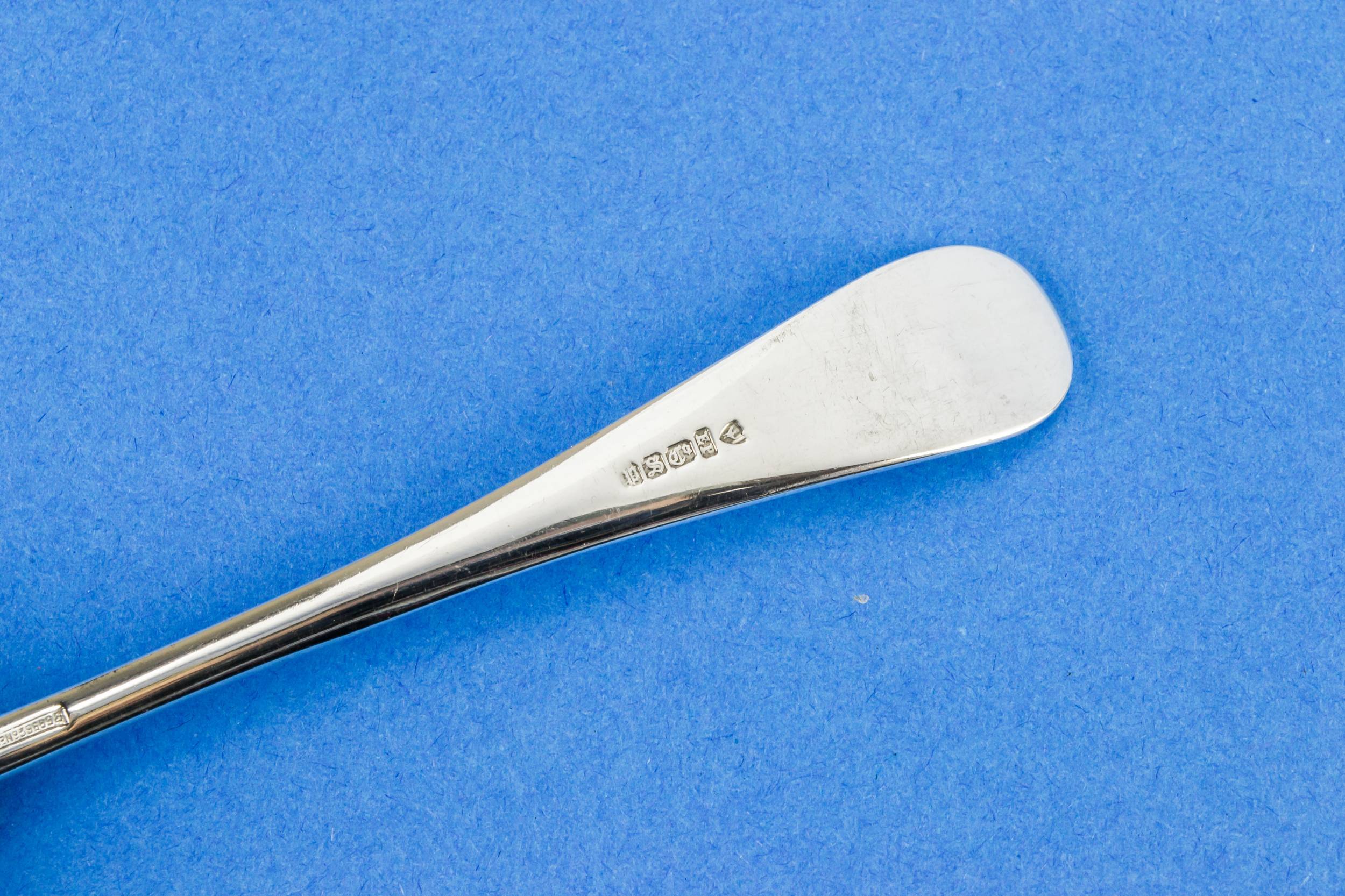 Silver Plated Metal — Silver plated thistle spoon 2